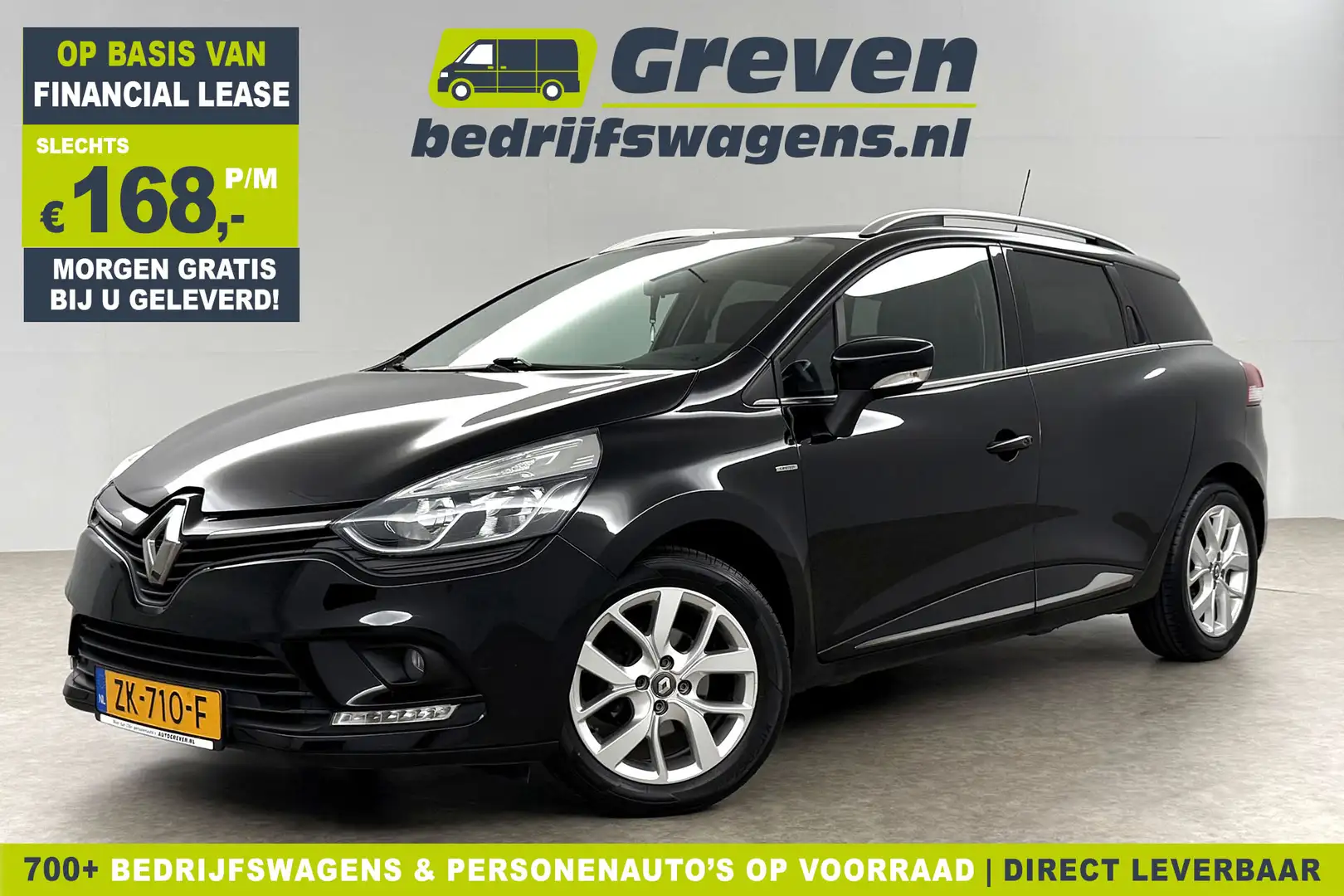 Renault Clio 0.9 TCe Limited Airco Cruise Carplay Navigatie LED Zwart - 1