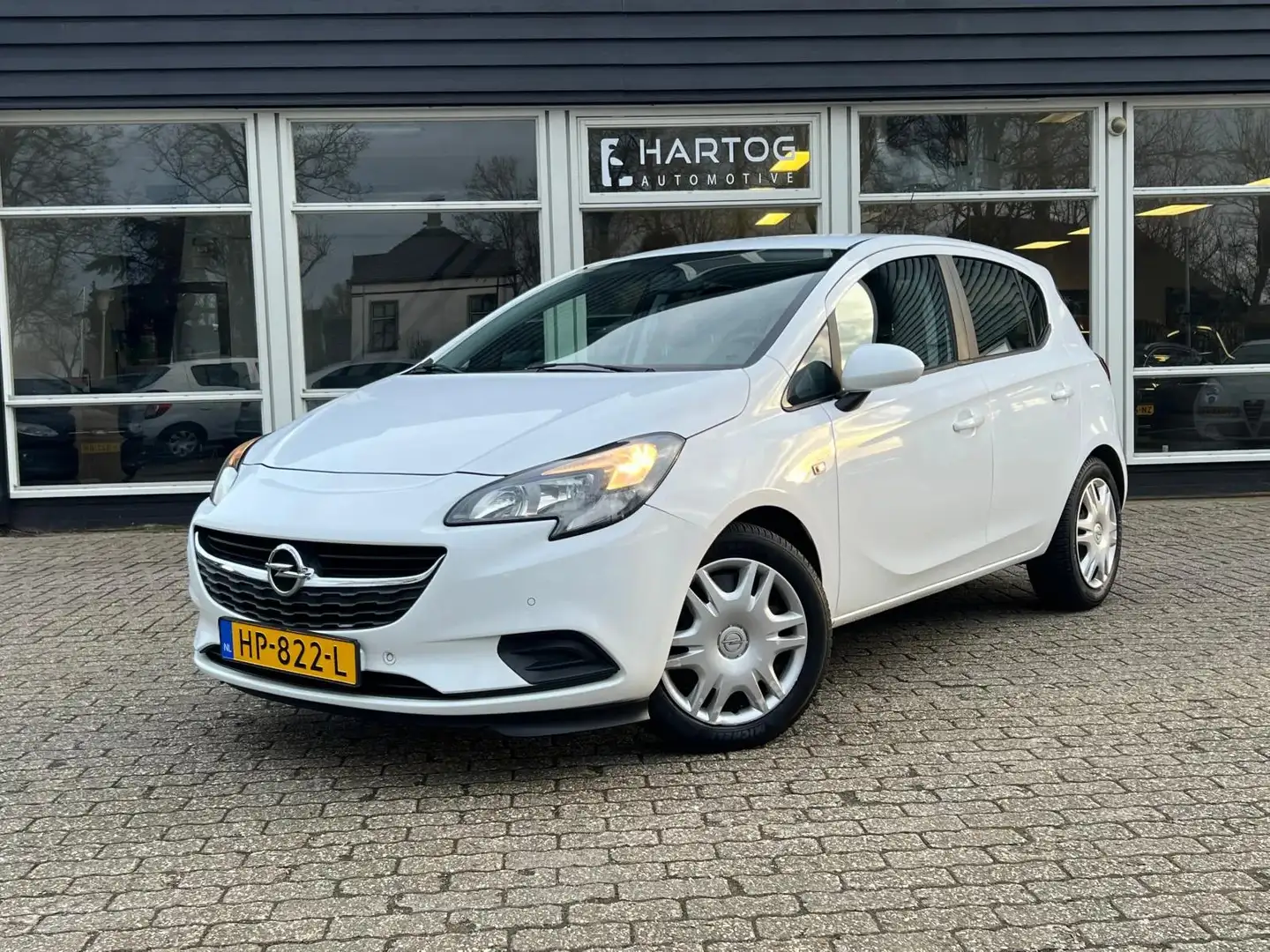 Opel Corsa 1.0 Turbo Edition | Slechts 80.000 KM! | Airco | N Wit - 1