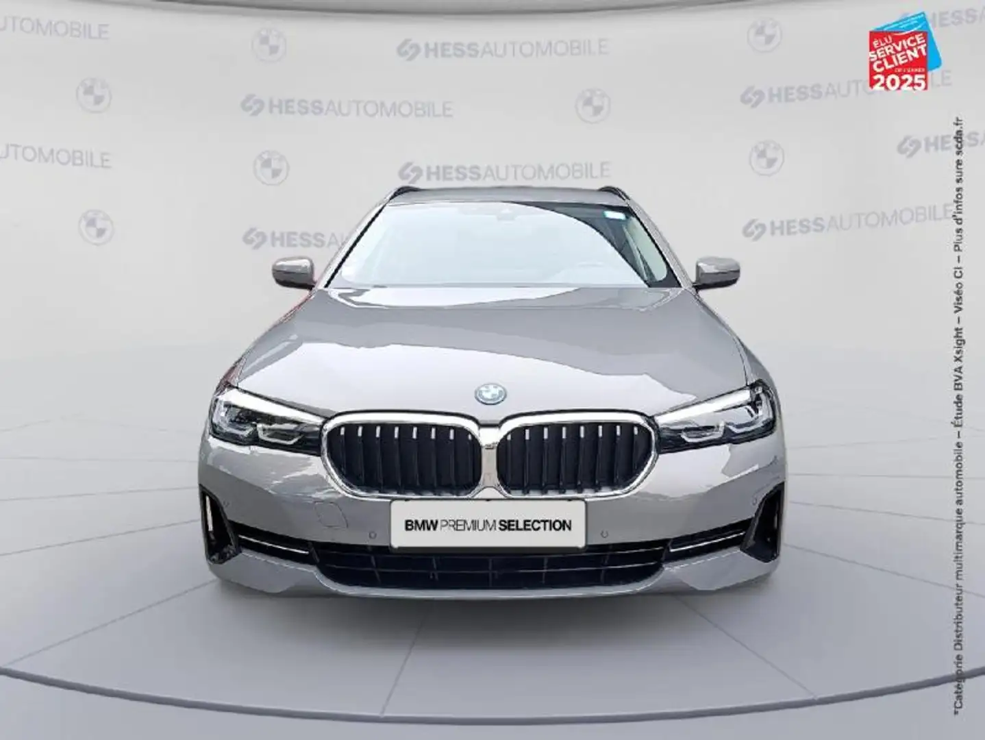 BMW 530 530eA 292ch Lounge Steptronic 10cv Gris - 2