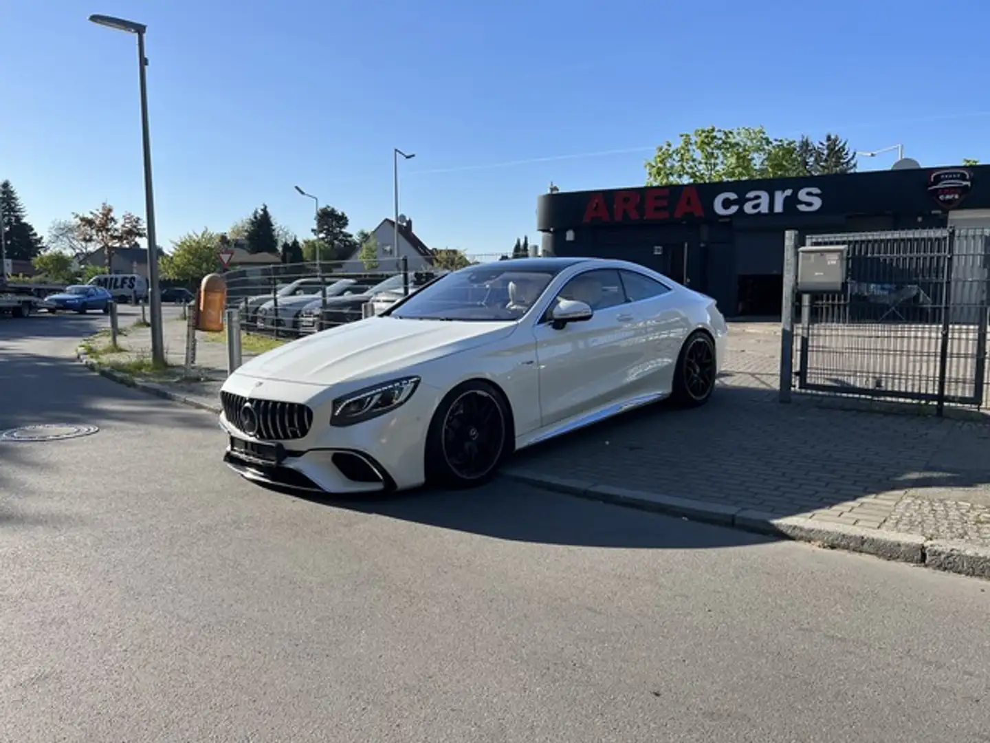 Mercedes-Benz S 63 AMG 4M+ *PANO*BUR*HUD*NIGHT*MAGIC*DIST.*360°* Weiß - 2
