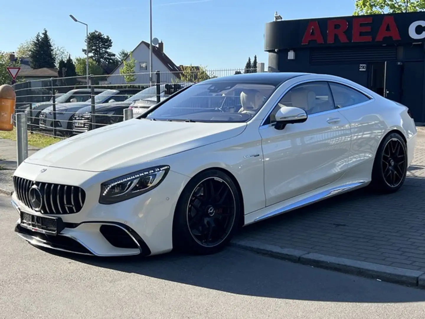 Mercedes-Benz S 63 AMG 4M+ *PANO*BUR*HUD*NIGHT*MAGIC*DIST.*360°* Biały - 1