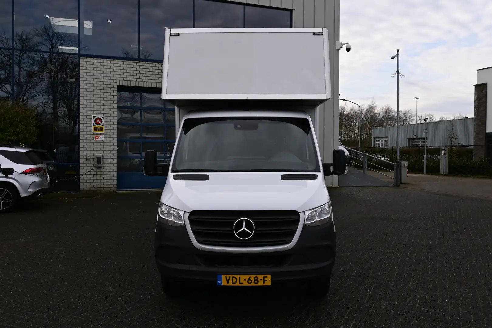 Mercedes-Benz Sprinter 516 CDI L3 Bakwagen met Dhollandia laadklep Geveer Wit - 2
