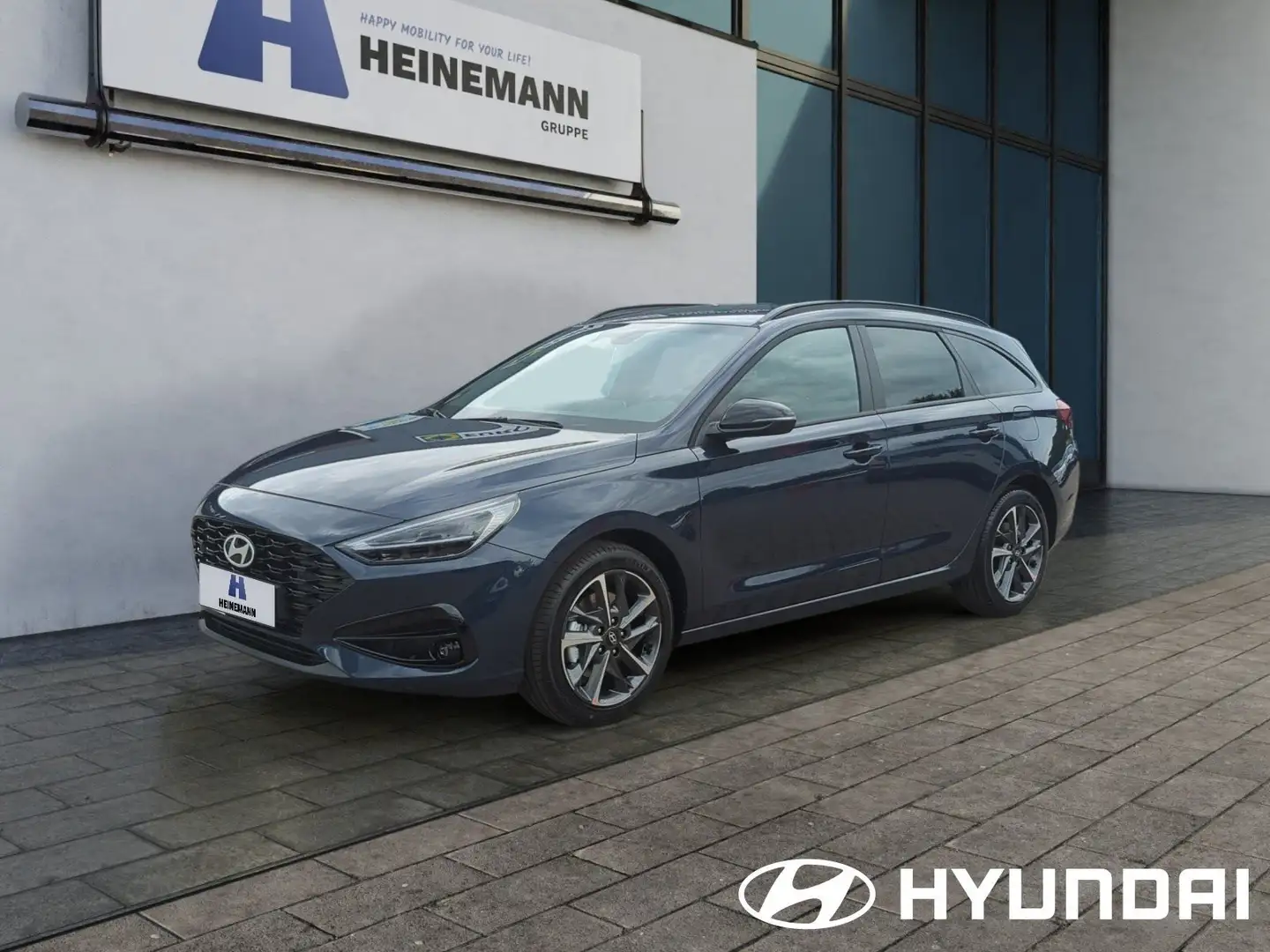 Hyundai i30 Kombi 1.0 T-GDI DCT Advantage NAVI*KAMERA*SITZHEIZ Blau - 1