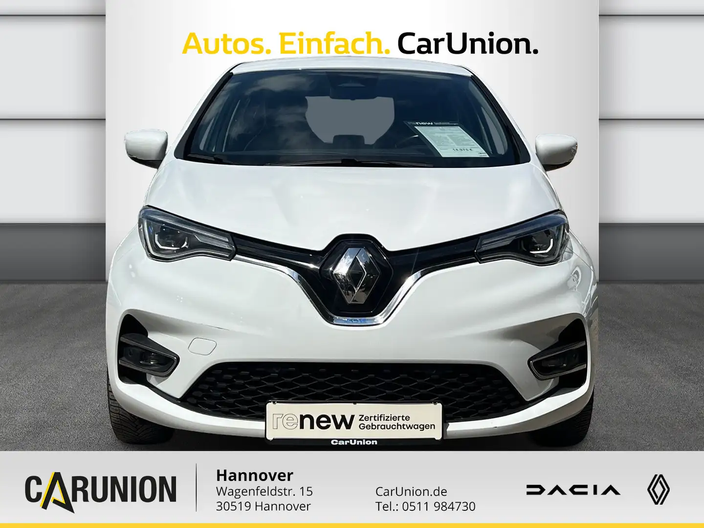 Renault ZOE 100% el. EXPERIENCE Batteriekauf R110 Z.E Blanc - 2