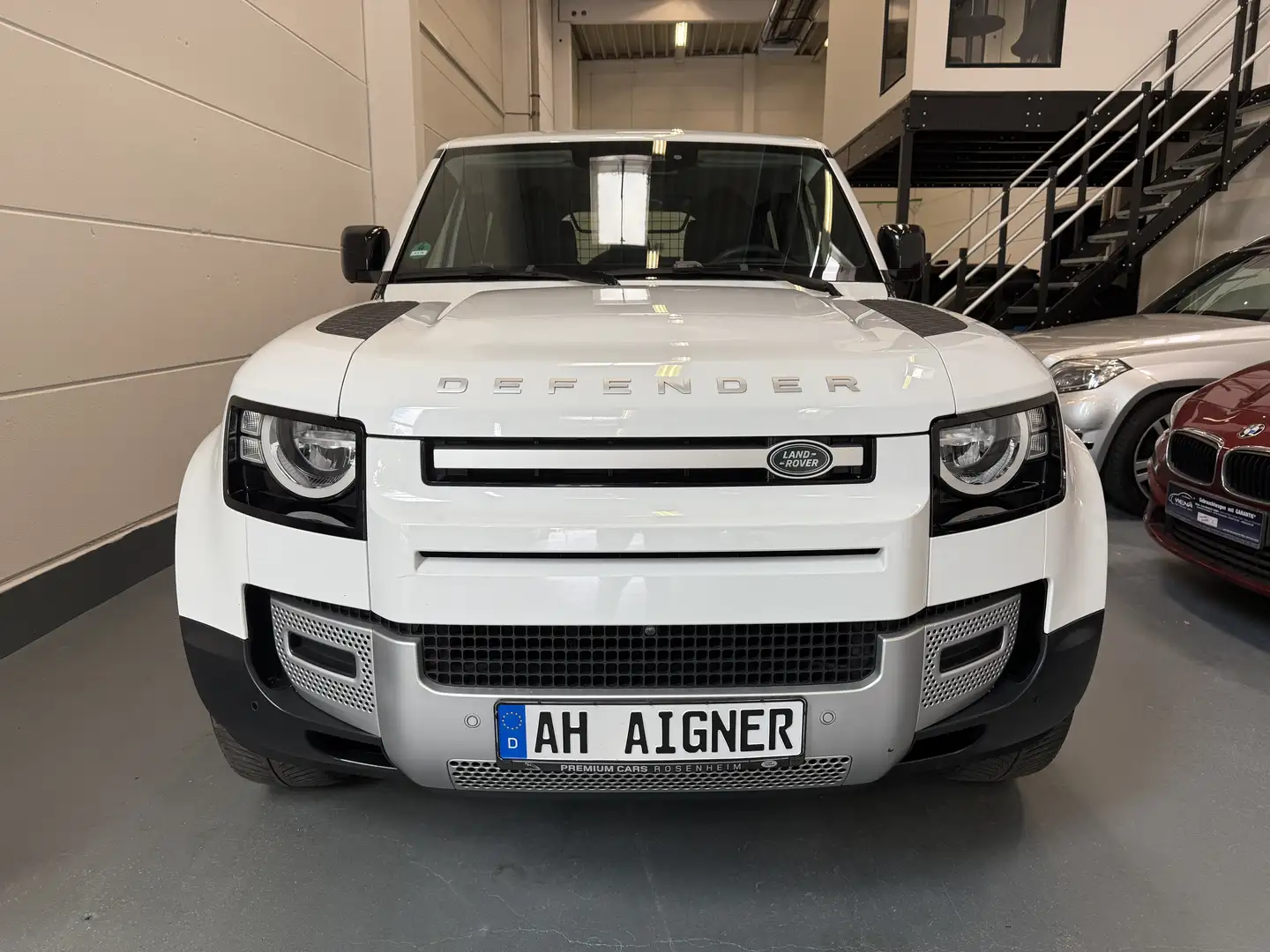 Land Rover Defender 110 D200 LED*AHK*Standheiz.*Apple CarPlay*Klimaaut Weiß - 2