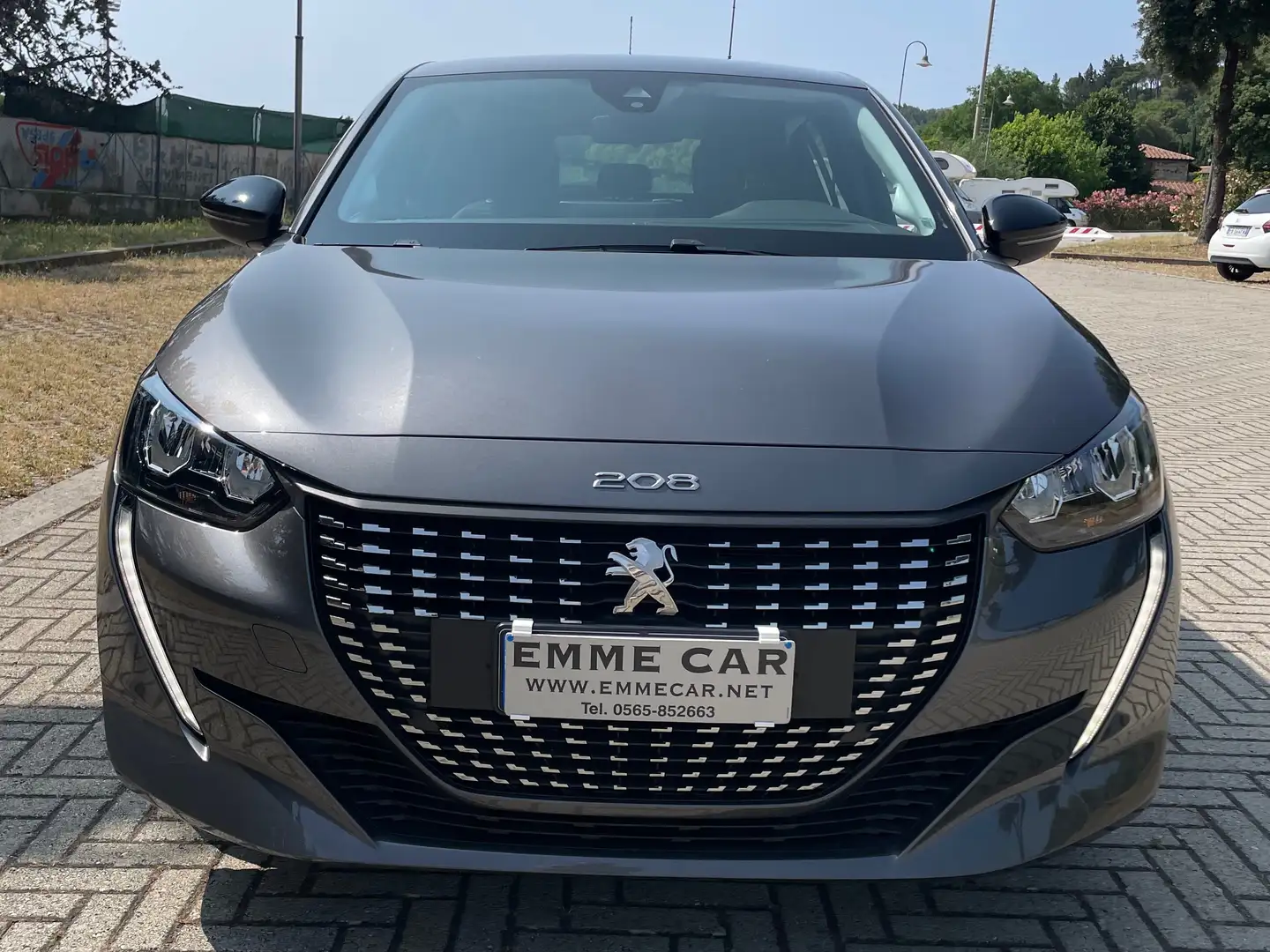 Peugeot 208 208 1.2 puretech Active Pack s Gris - 1
