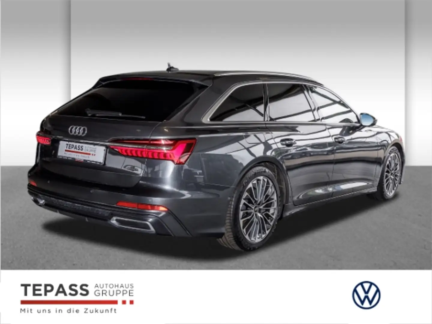 Audi A6 Avant 50 TFSI e quattro sport MATRIX AHK NAVI PDC Grau - 2