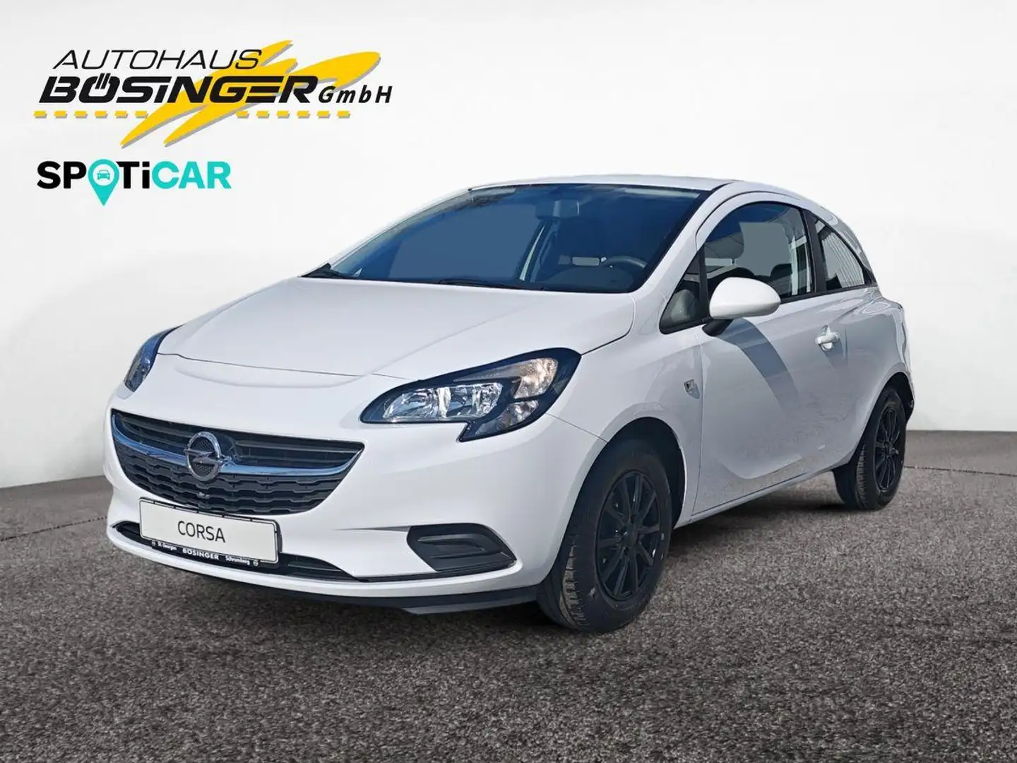 Opel Corsa E Selection / Alu / Bluetooth / wenig Km Weiß - 2