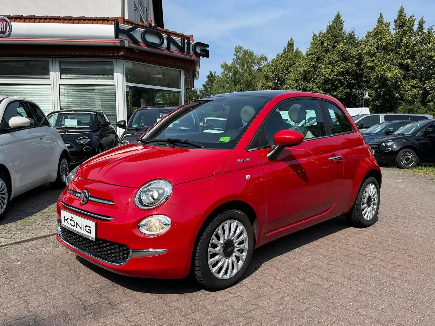 Fiat 500 1.0 GSE DOLCEVITA KLIMA*CARPLAY*TEMPO*PDC Rot - 1