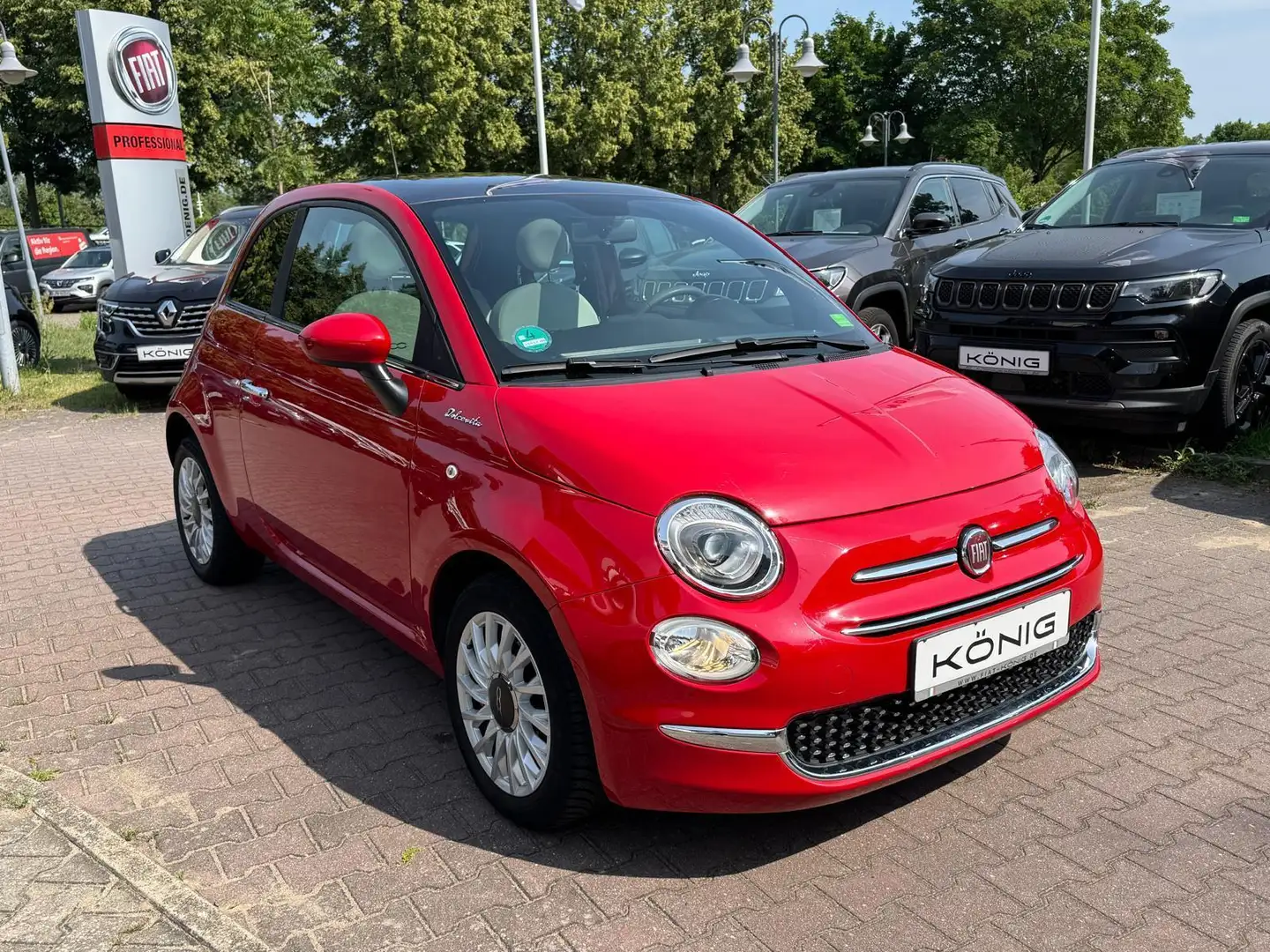 Fiat 500 1.0 GSE DOLCEVITA KLIMA*CARPLAY*TEMPO*PDC Rot - 2