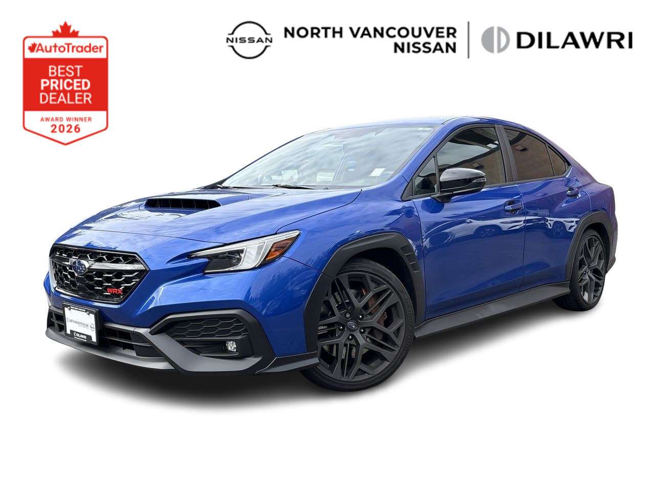 2025 Subaru WRX tS 6MT Low KMs | CarPlay/Android Auto | Backup Cam