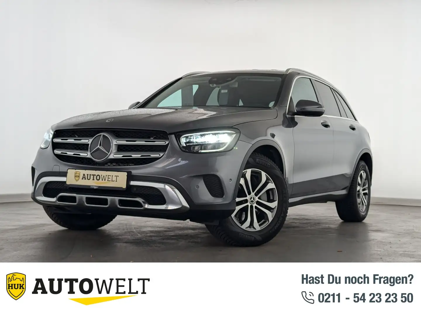 Mercedes-Benz GLC 220 GLC 220 d 4Matic (EURO 6d) LED+LEDER+NAV+RFK+SHZ Gris - 1