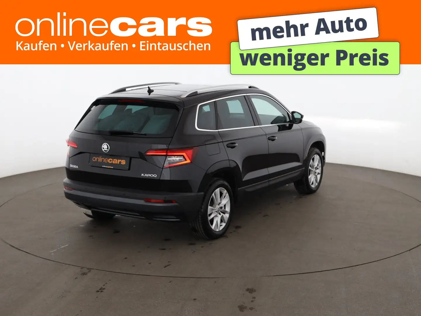 Skoda Karoq 1.5 TSI Ambition LED SKY LEDER NAVI SITZHZG Schwarz - 1