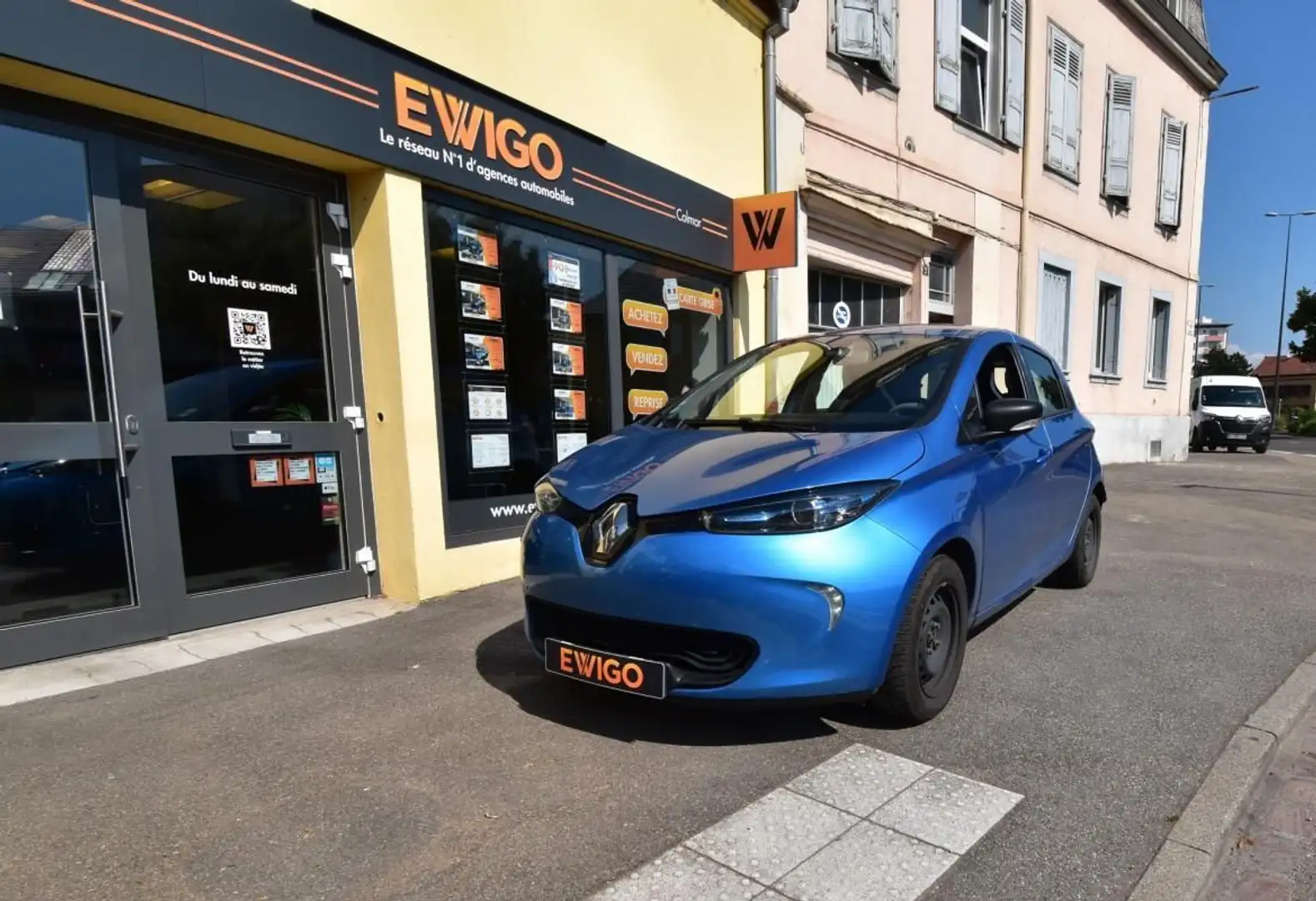 Renault ZOE R90 ZE 90 58PPM 40KWH LIFE CHARGE NORMALE -LOCATIO Blau - 1