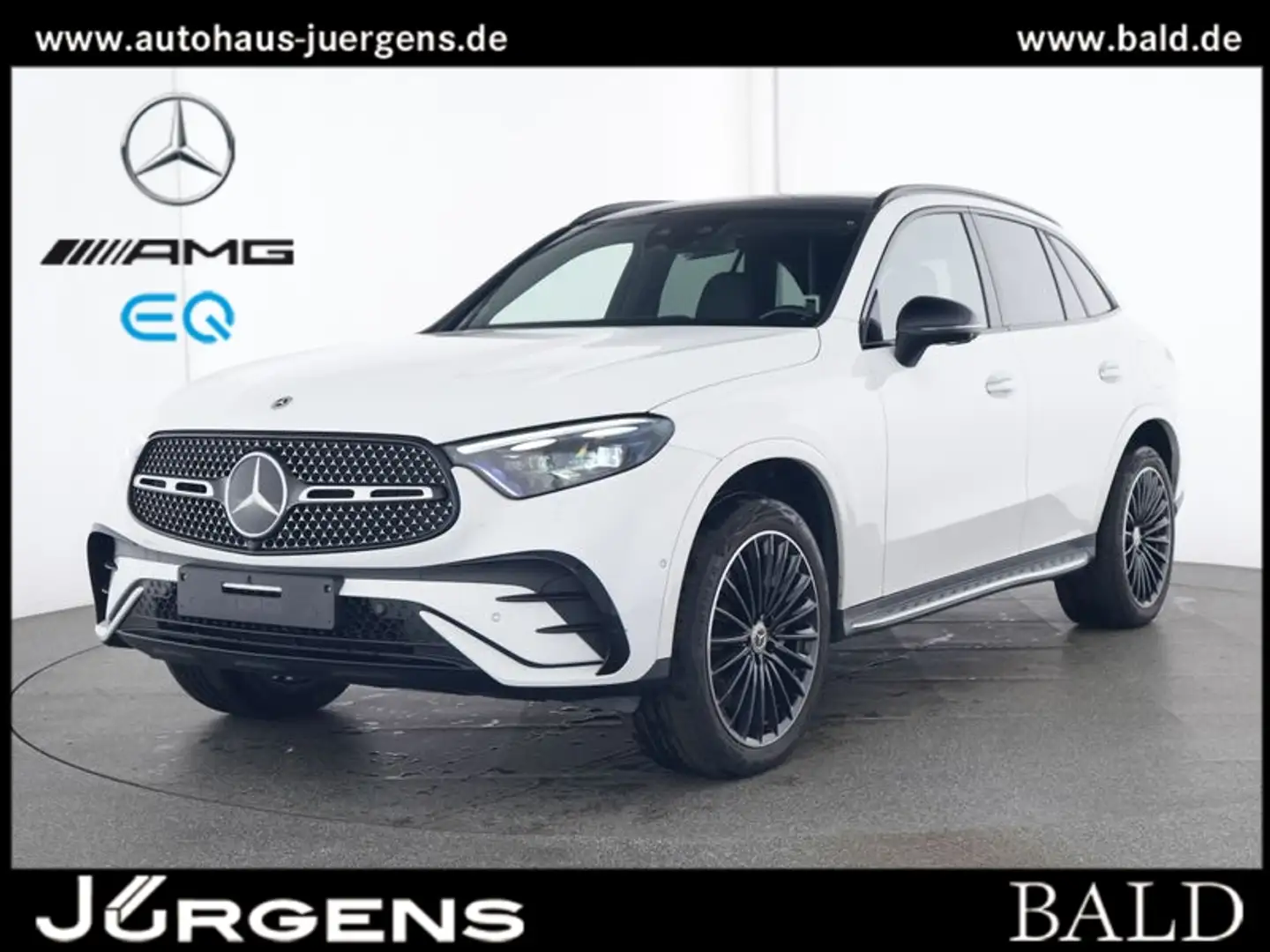 Mercedes-Benz GLC 400 e 4M AMG-Sport/Pano/AHK/Distr/Sitzklima Blanc - 2