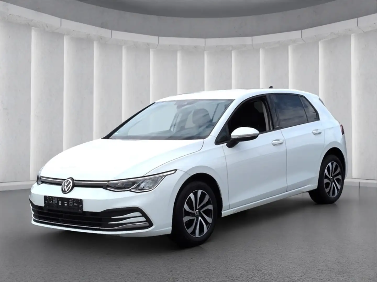 Volkswagen Golf VIII ACTIVE 1.0TSI*LED ACC R-Kam Navi SHZ Weiß - 2