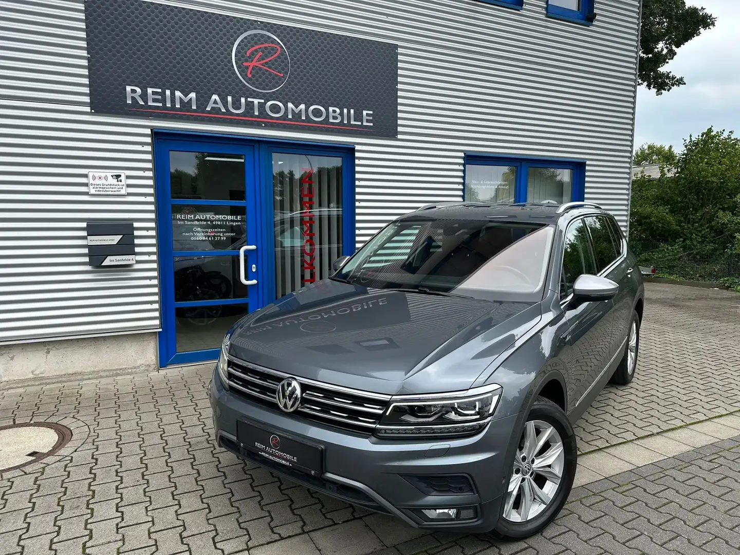 Volkswagen Tiguan Allspace 2.0 TDI "Highline"*4-MOTION*KAMERA*AHK*L Szary - 1