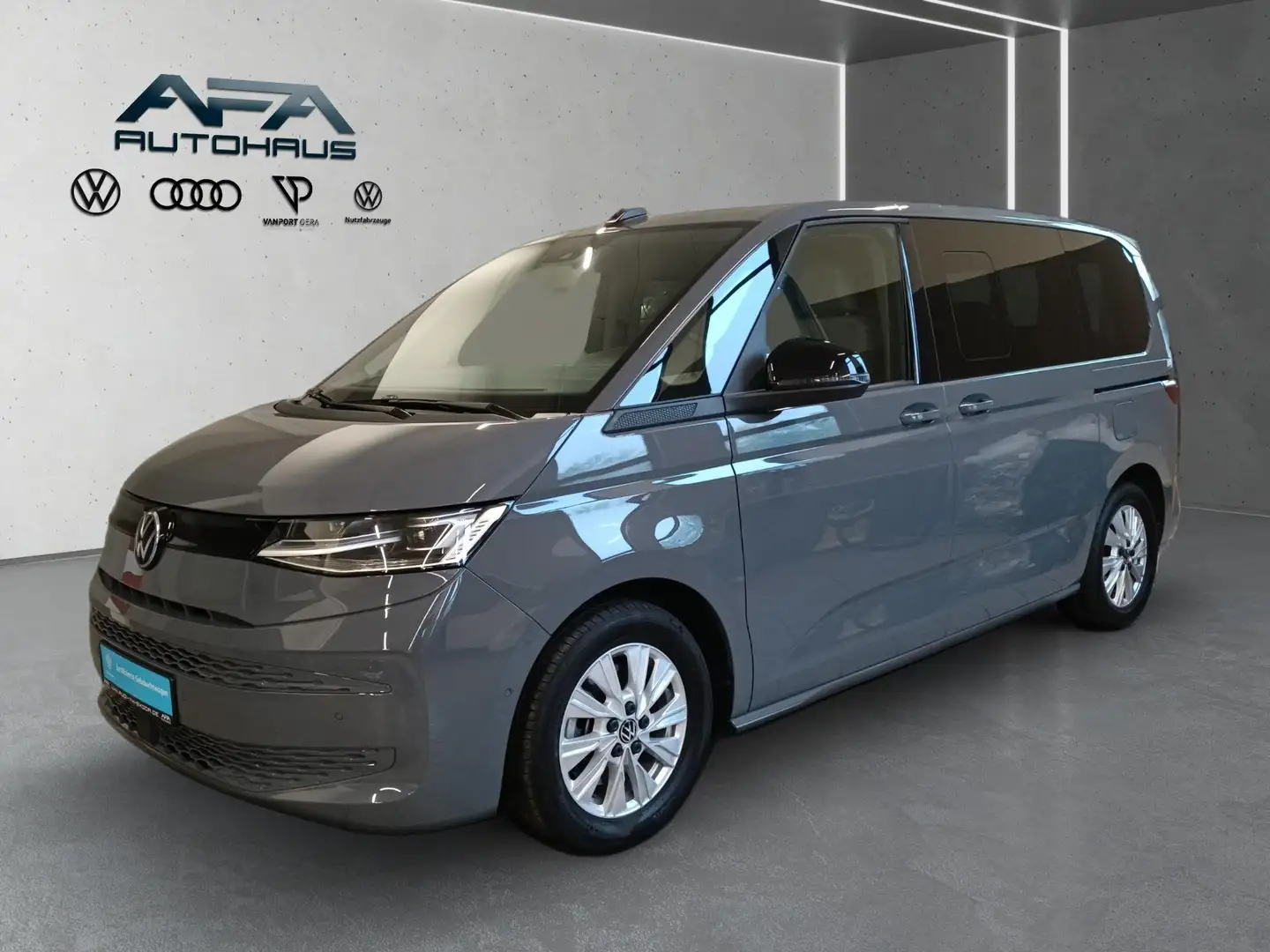 Volkswagen T7 Multivan 2,0 TDI DSG LED*Navi*AHK*Sthz Grijs - 2