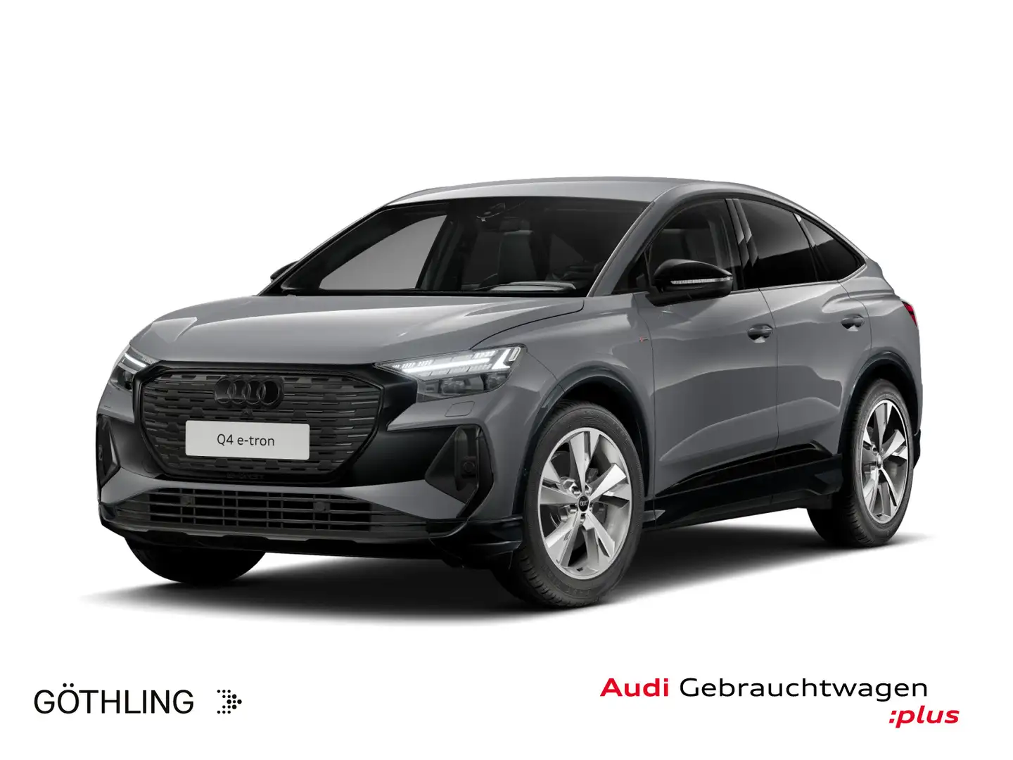 Audi Q4 e-tron 45 S line*AR-HUD*Matrix*Virt Grau - 1