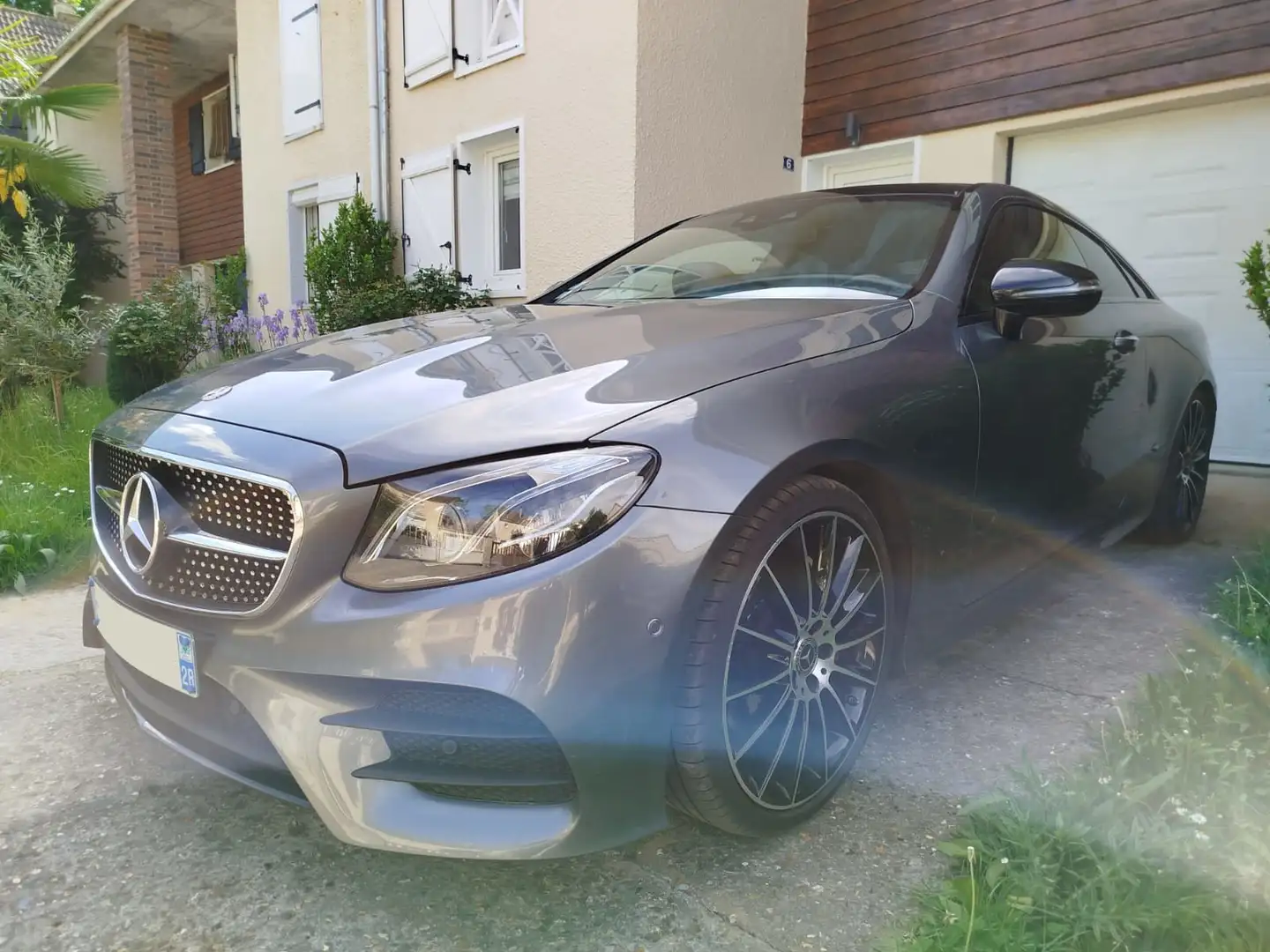Mercedes-Benz E 220 Classe E Coupé 220 d 9G-Tronic Sportline Gris - 1