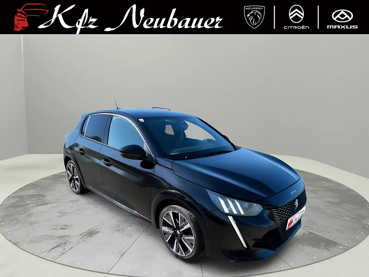 Peugeot 208 GT-Line PureTech 100 S&S EAT8 Aut. Schwarz - 1