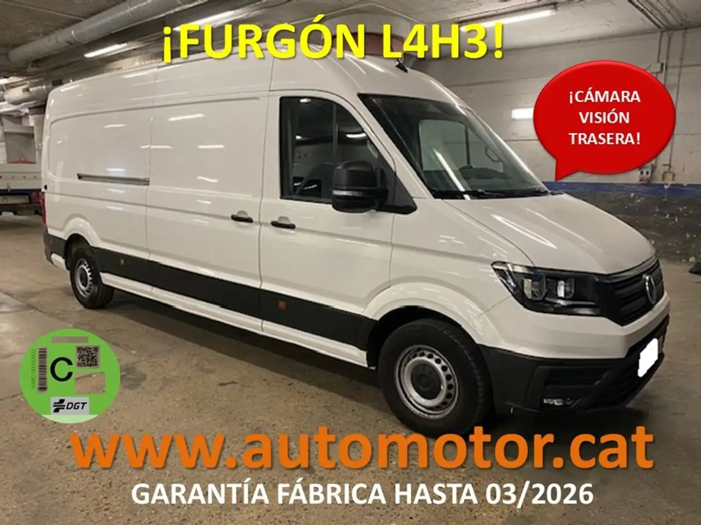 Volkswagen Crafter 35 Furgon BL TA L4H3 2.0TDI 130kW 177CV Blanc - 1