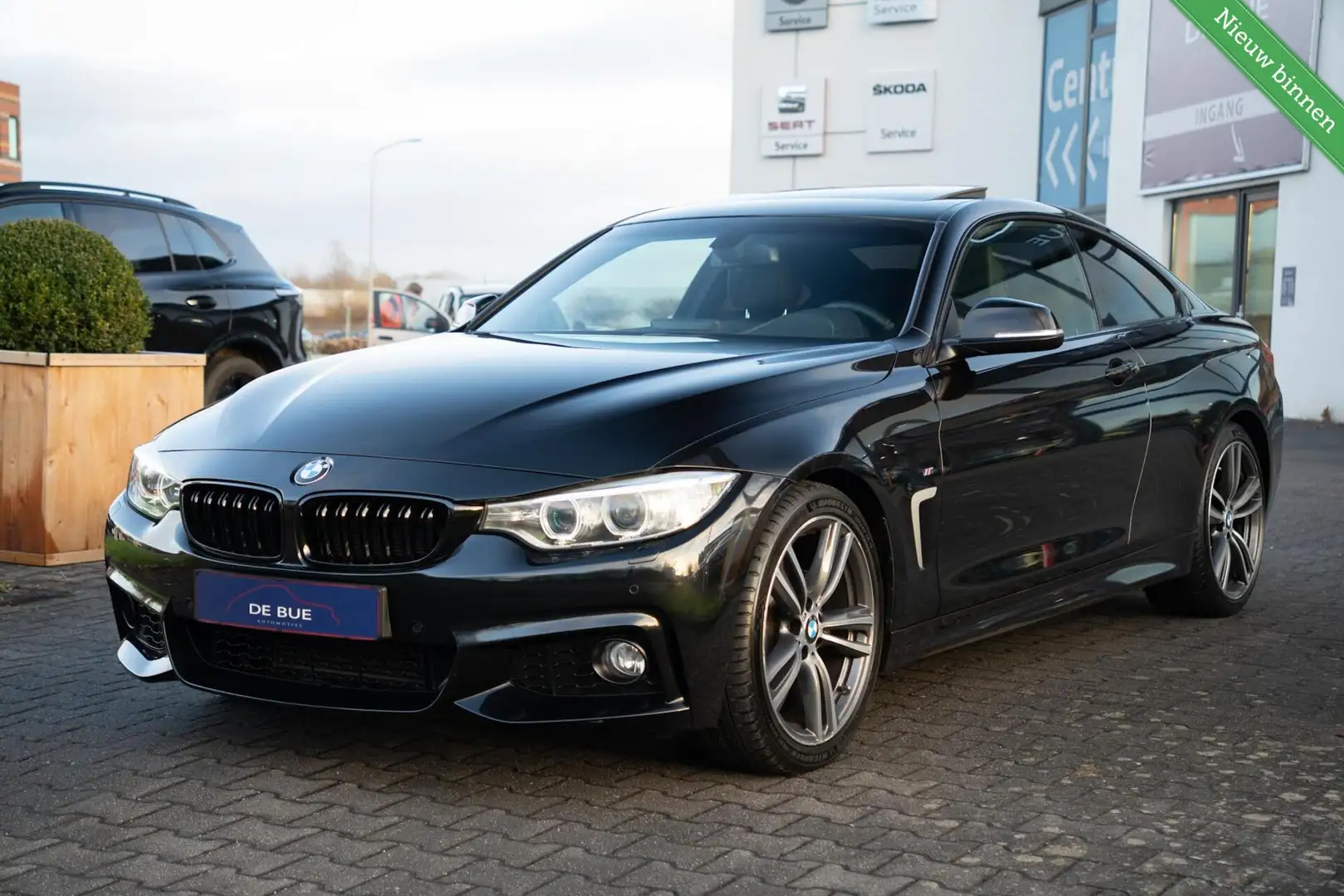 BMW 428 4-serie Coupé 428i 245PK|M Sport|Org NL NAP|2e Eig Schwarz - 2