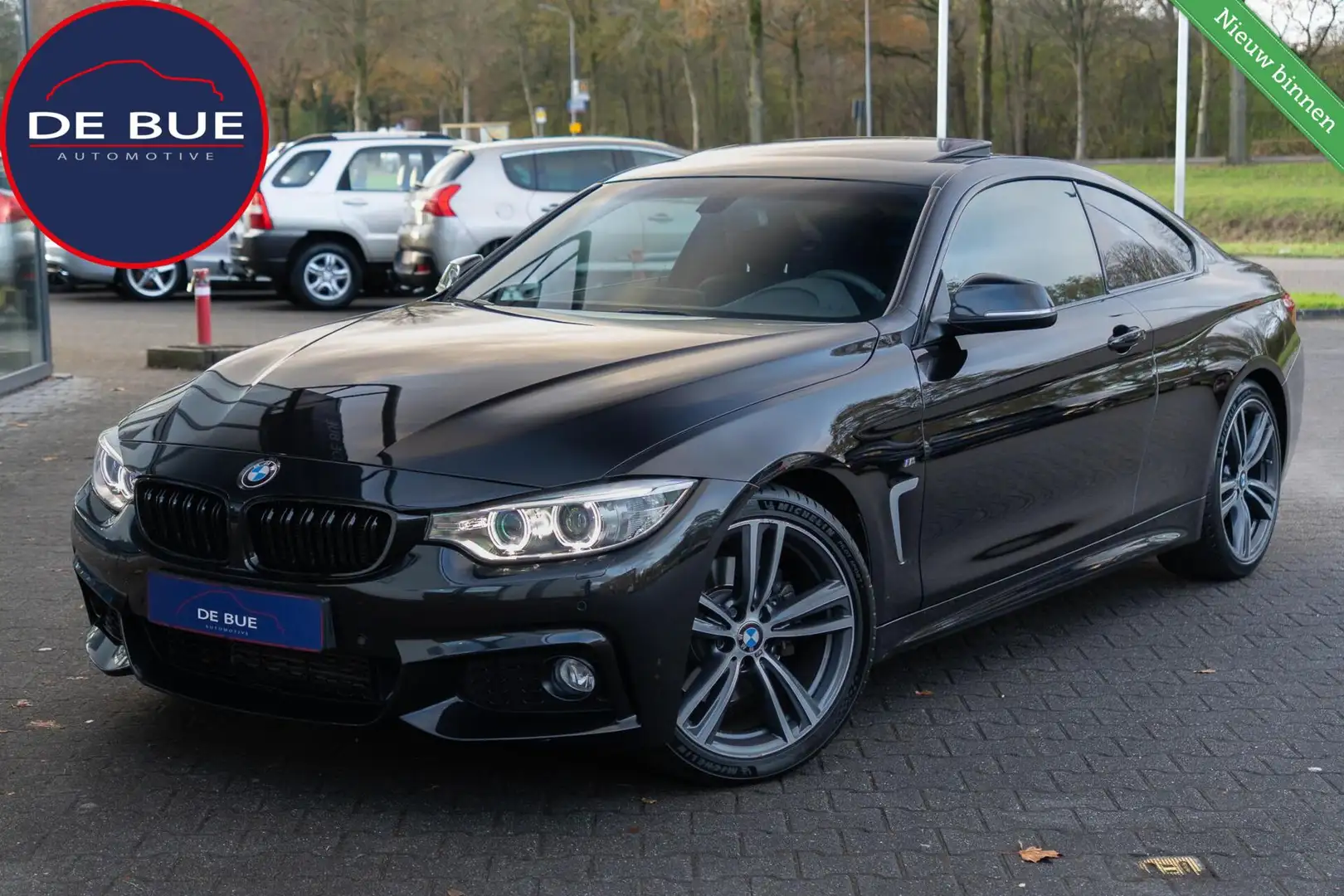BMW 428 4-serie Coupé 428i 245PK|M Sport|Org NL NAP|2e Eig Fekete - 1