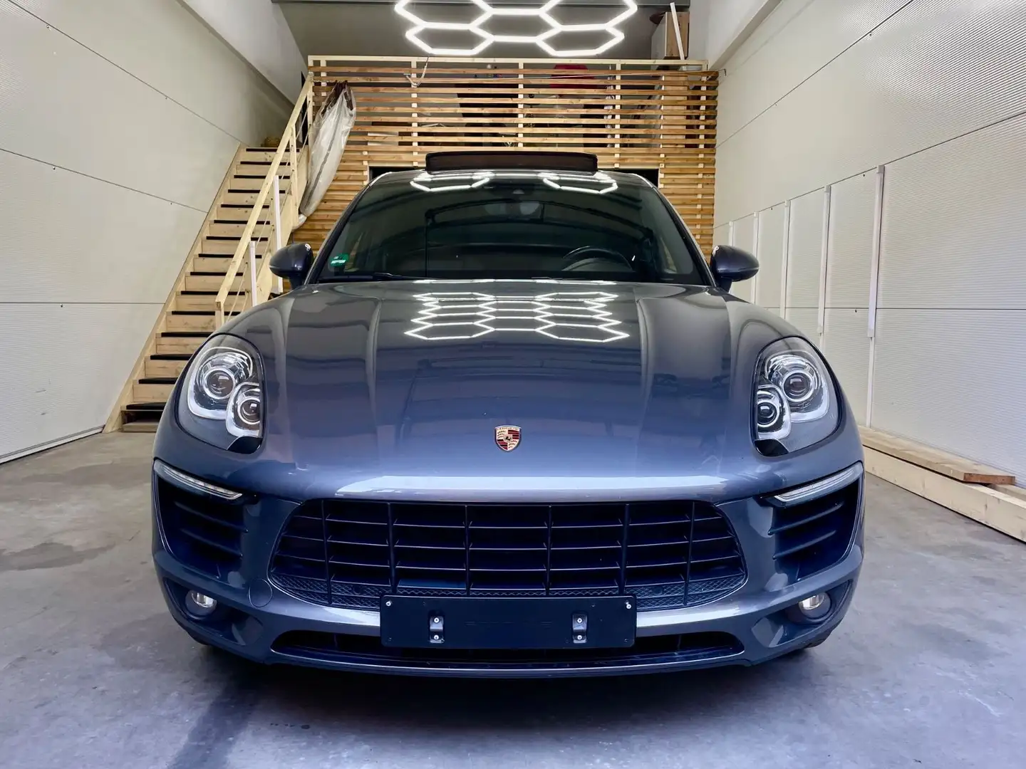 Porsche Macan S Diesel Panorama Bose Kamera Spurhalte Grigio - 2