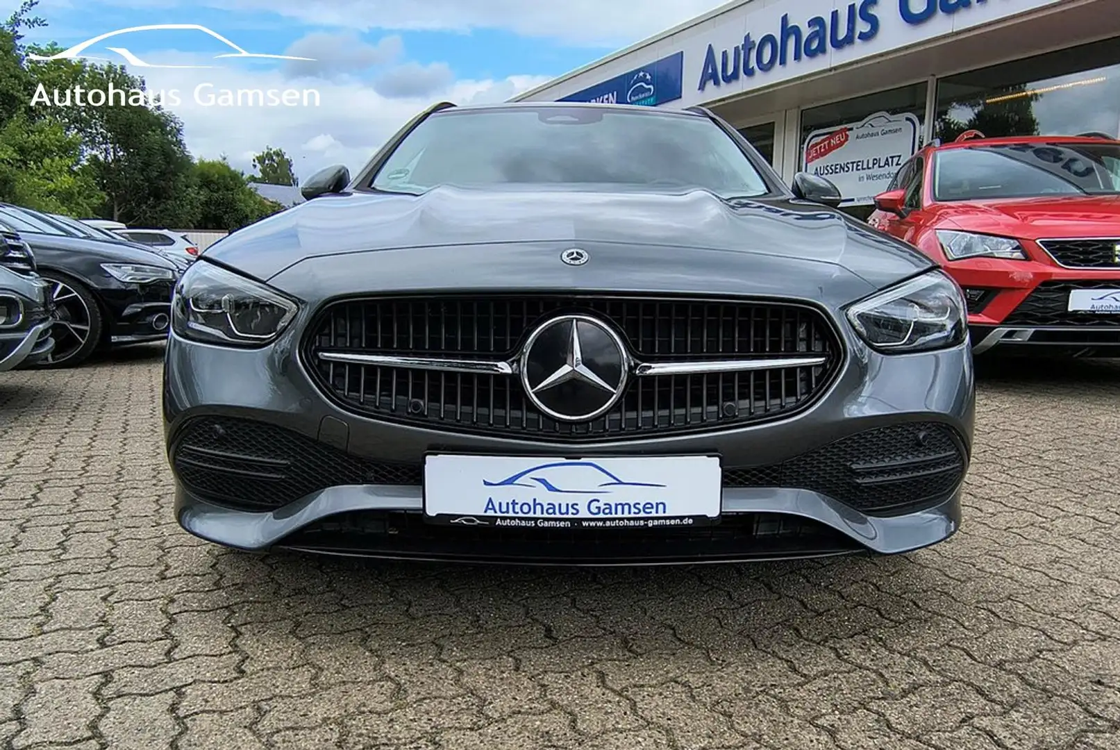 Mercedes-Benz C 220 CDI T Avantgarde Navi/LED/Pano/AHK Grau - 2