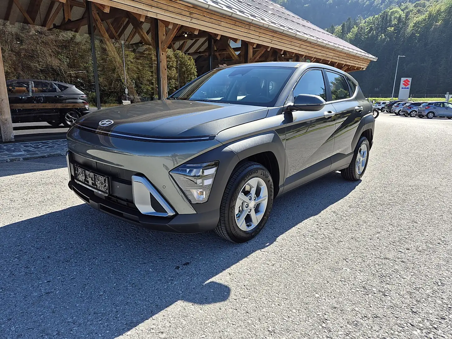 Hyundai KONA Kona 1,0 T-GDi 2WD Smart Line Grau - 1
