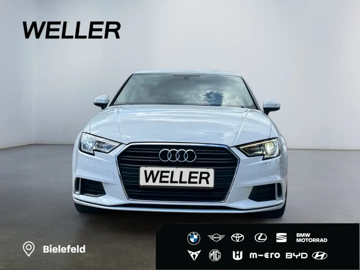 Audi A3 1.5 TFSI Limousine sport *Xenon+*SHZ*Bluetooth* Weiß - 2