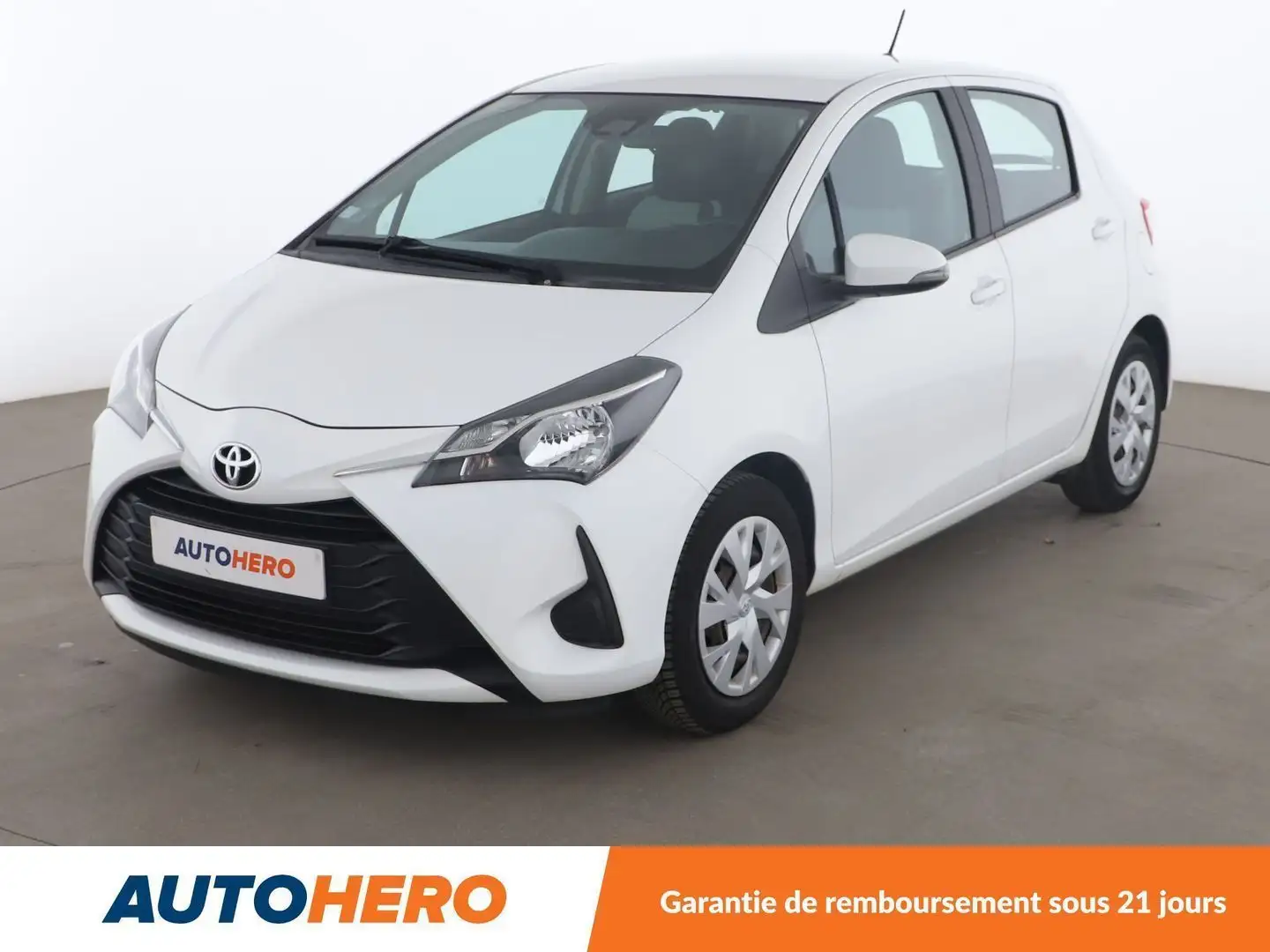 Toyota Yaris 1.0 VVT-i France Blanc - 1