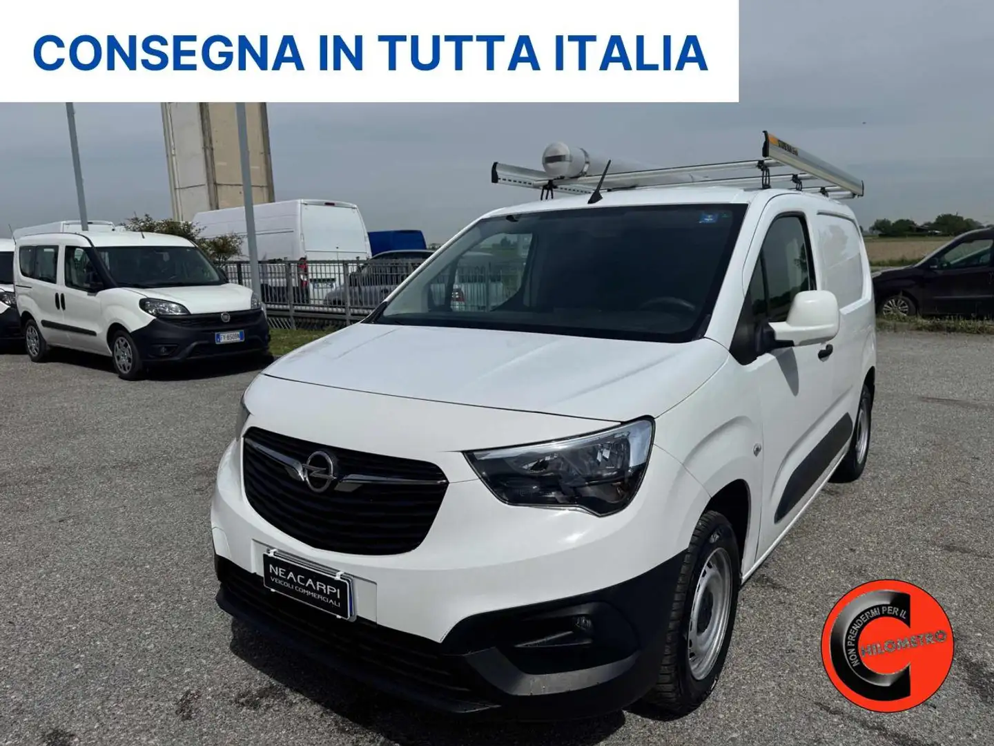 Opel Combo ATTREZZATO-OFFICINA MOBILE-1.5 TDI 100 CV-N1-E6D- Blanc - 1