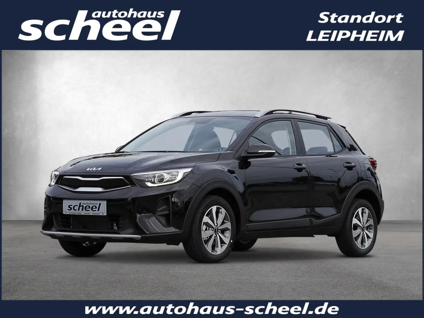 Kia Stonic 1.0 T-GDI Vision FLA SpurH KAM KlimaA Noir - 1