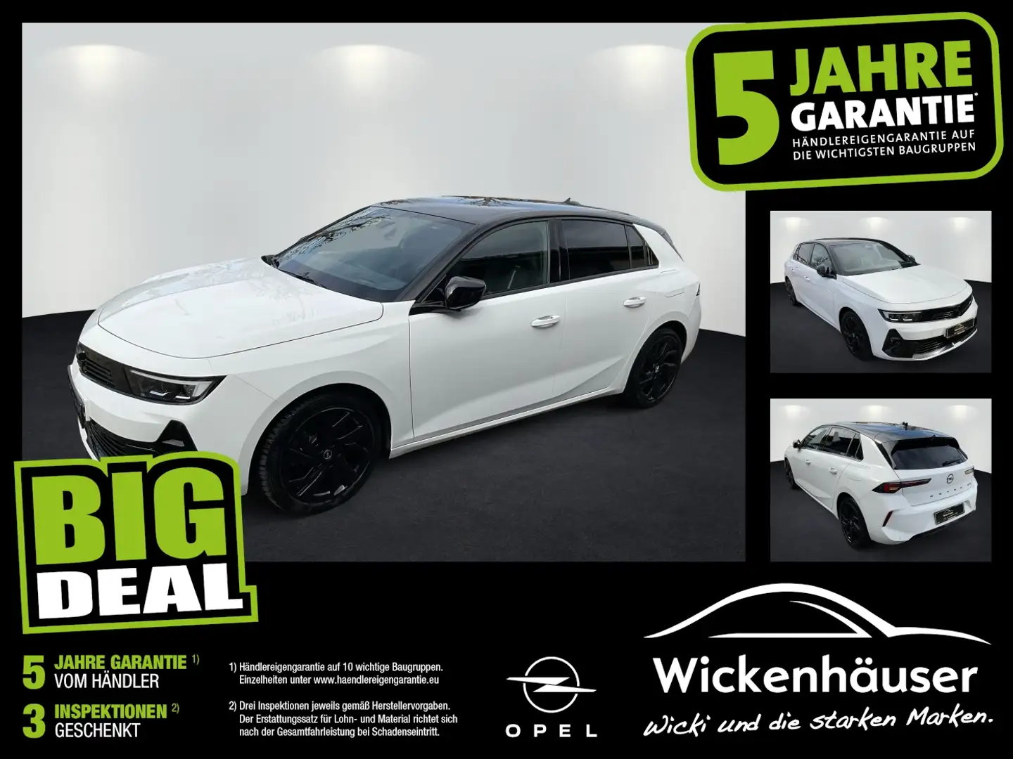 Opel Astra 1.6 Plug-In Hybrid GSe VOLLAUSSTATTUNG GSe Weiß - 1