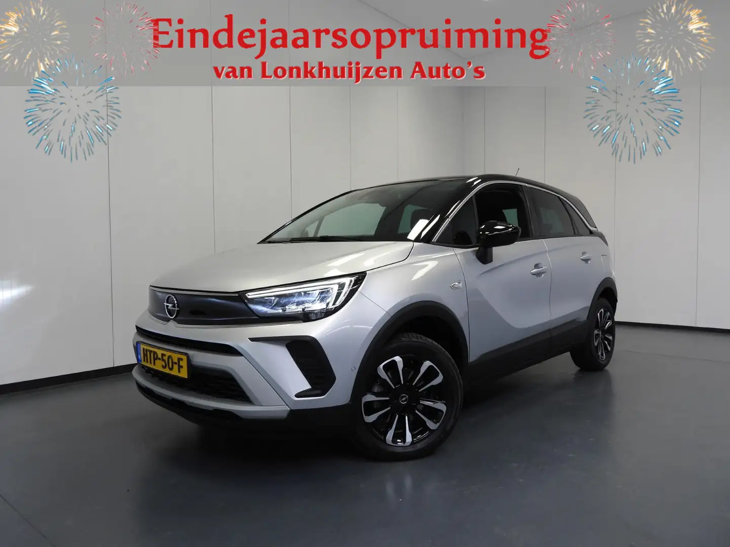 Opel Crossland 1.2 Turbo 110PK Elegance NAVI/CAMERA/CLIMA/LED/16" Gris - 1