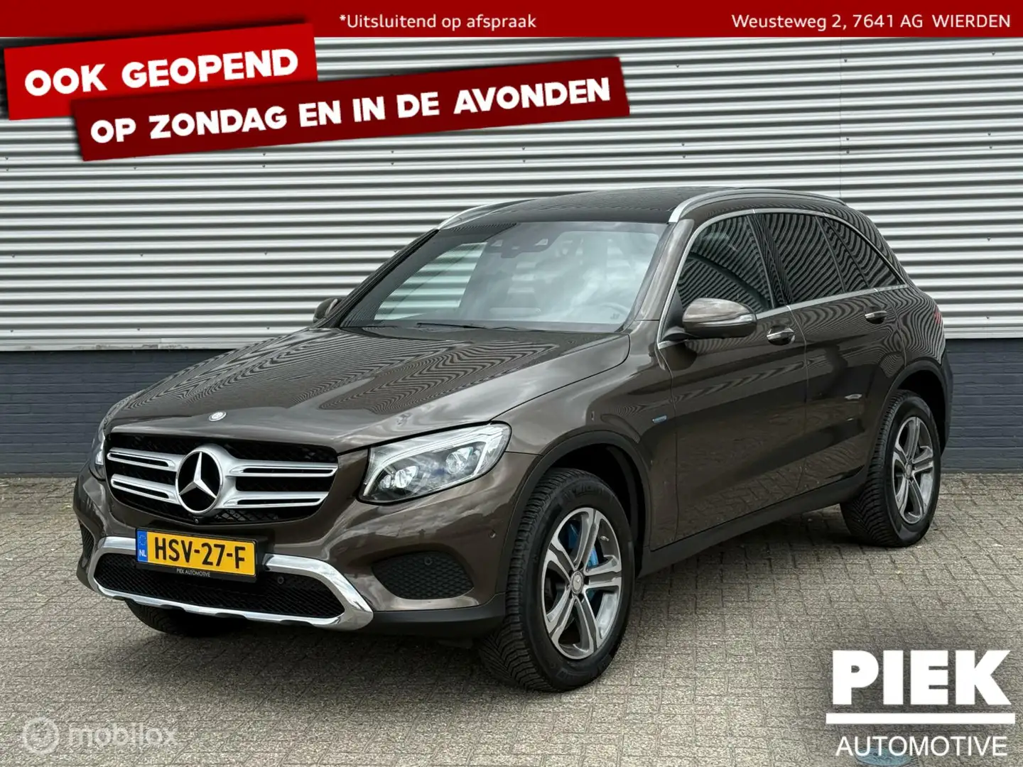 Mercedes-Benz GLC 350 350e 4MATIC Exclusive PANODAK | TREKHAAK Bruin - 1