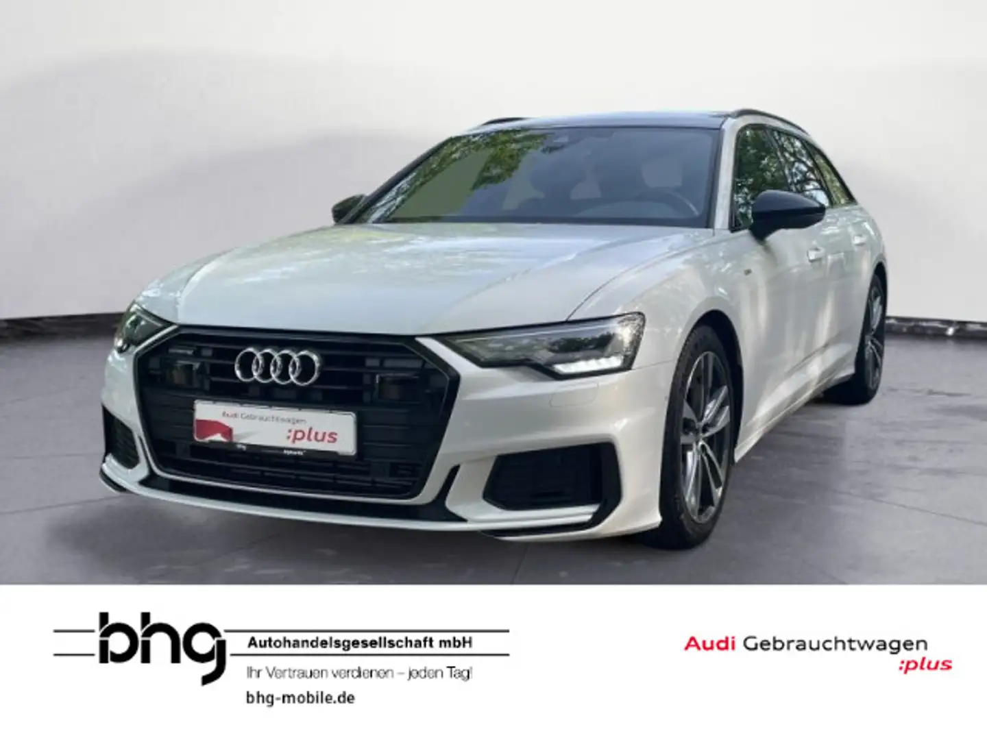 Audi A6 45 TFSI quattro S-line LED/Pano/B&O/Kam Weiß - 1