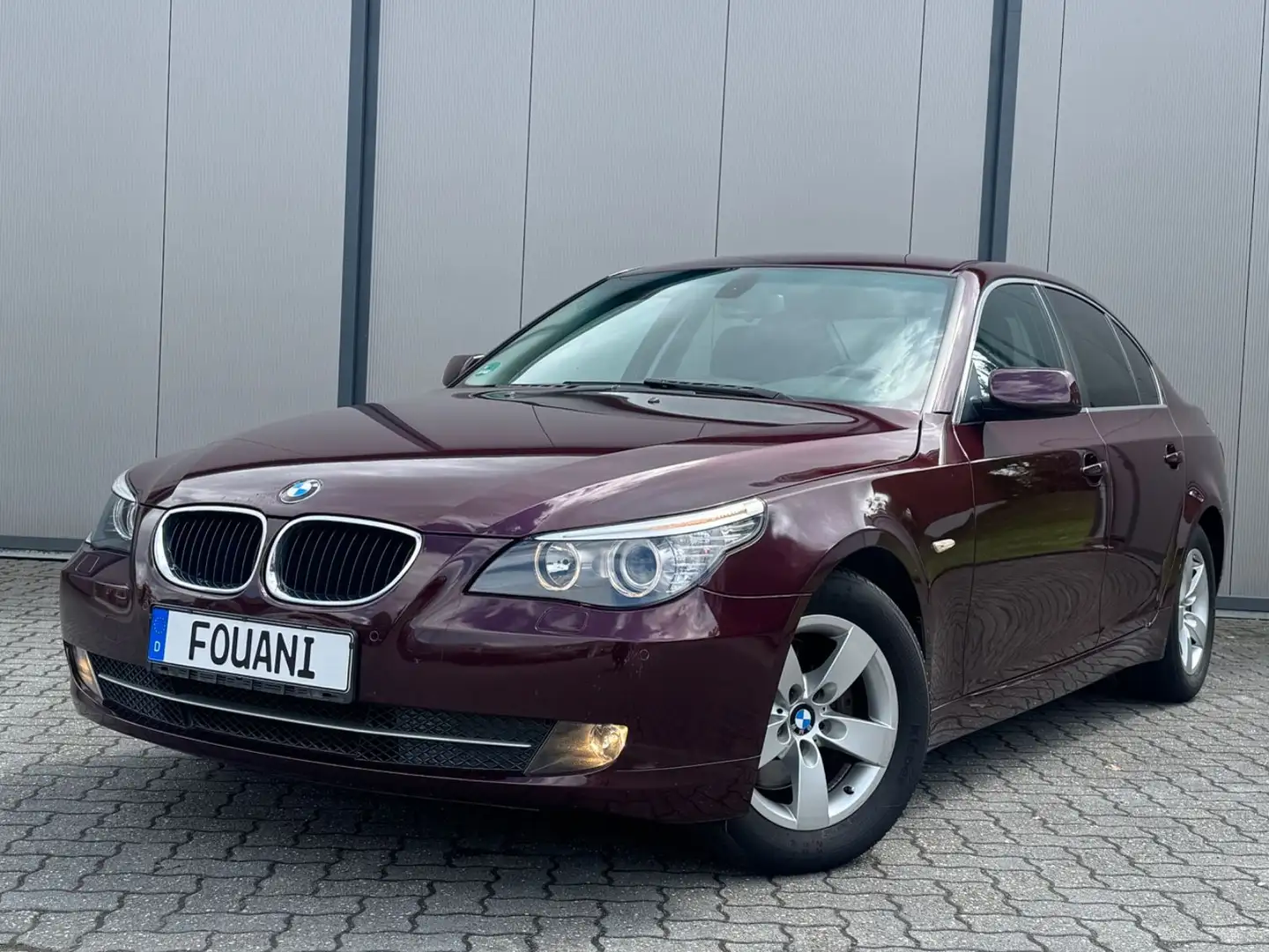 BMW 520 D*1.HAND*SCHECKHEFT*TOP-ZUSTAND*GARANTIE Rood - 1