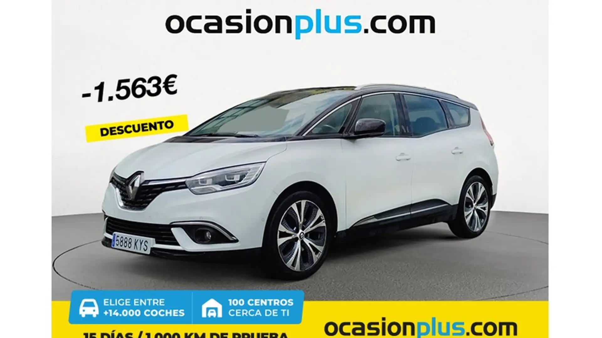 Renault Grand Scenic dCi Zen Blue 110kW Bianco - 1
