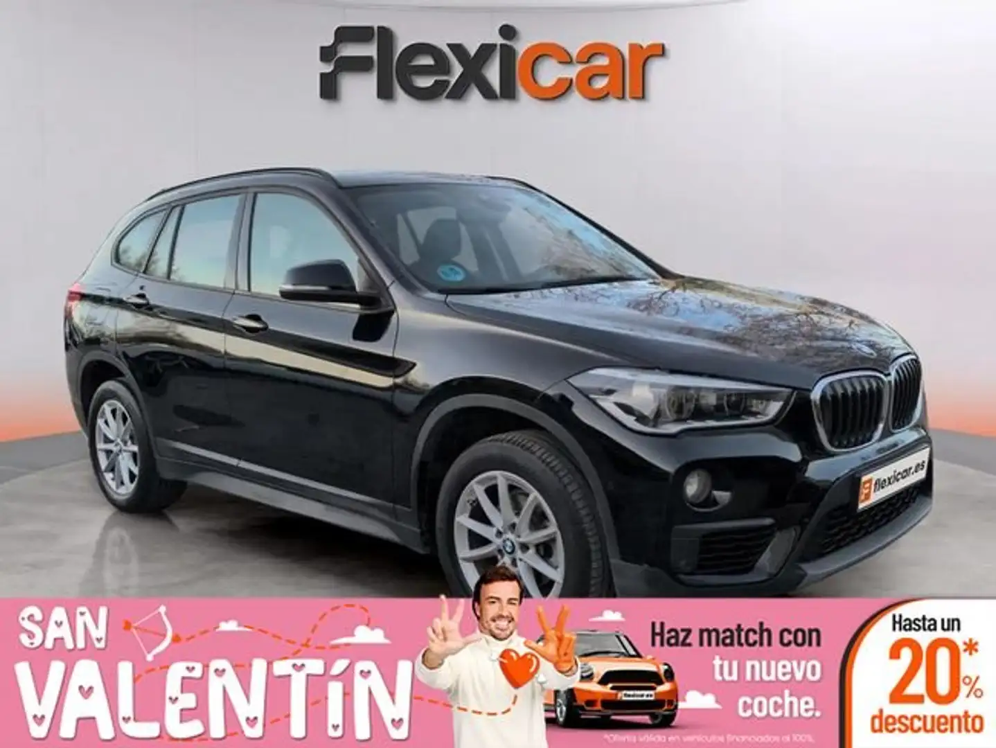 BMW X1 sDrive 16dA Noir - 1