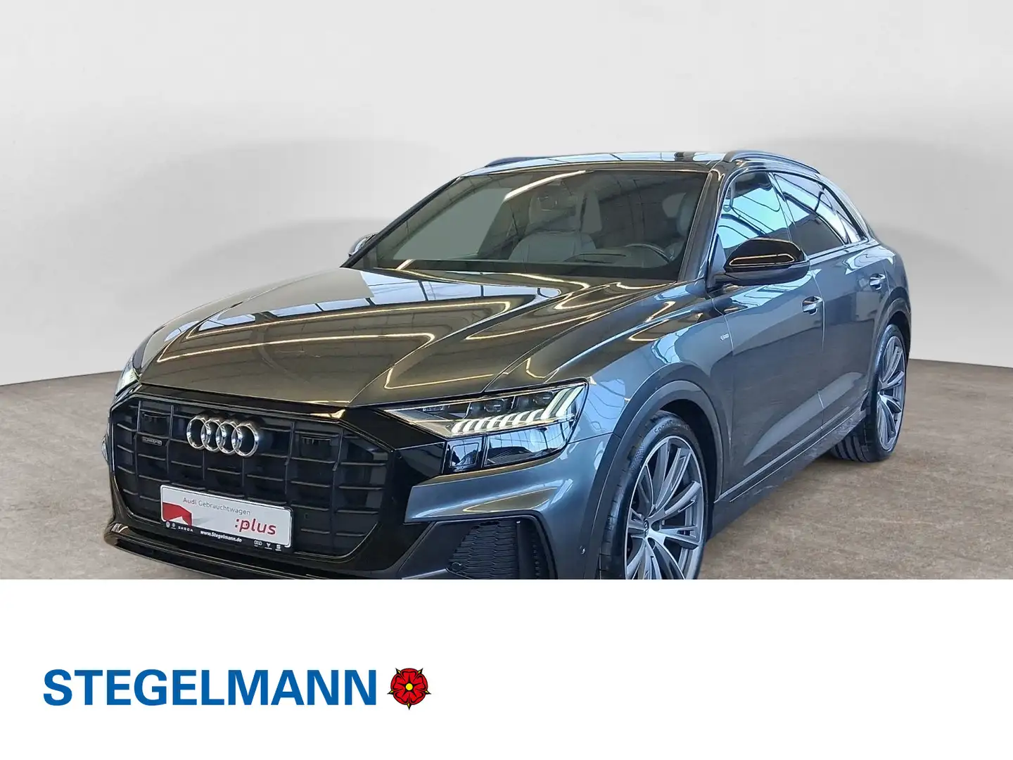 Audi Q8 50 TDI qu. Tiptr. S-Line Selection *AHK*Head- Gris - 1