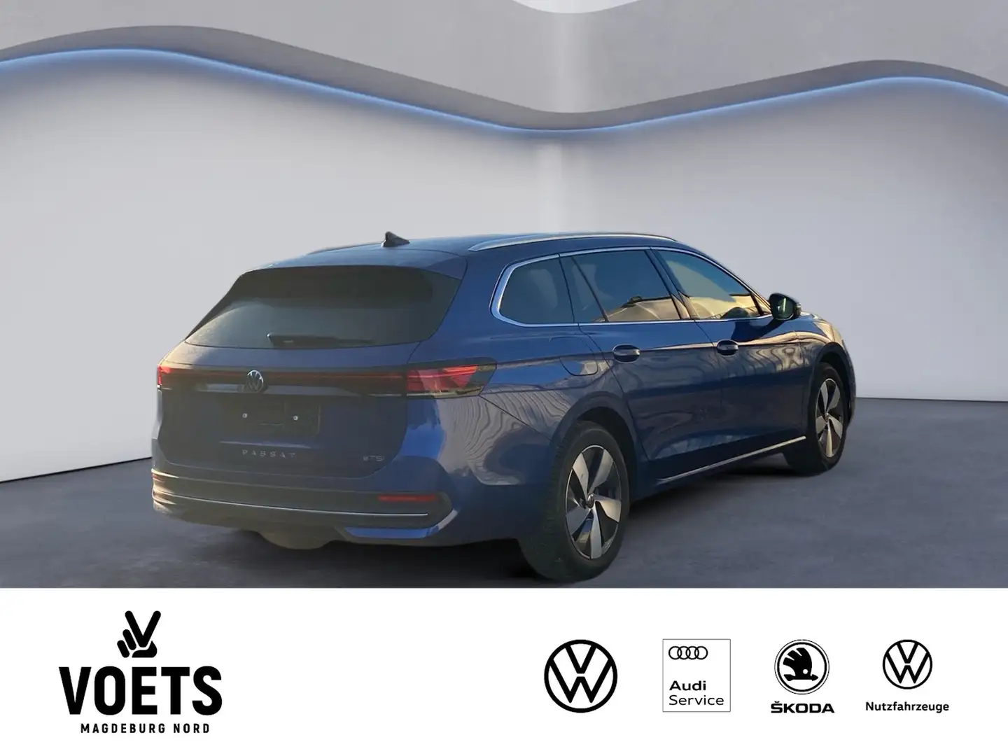Volkswagen Passat Variant 1.5eTSI Business LED+NAVI+HUD+ Blau - 2