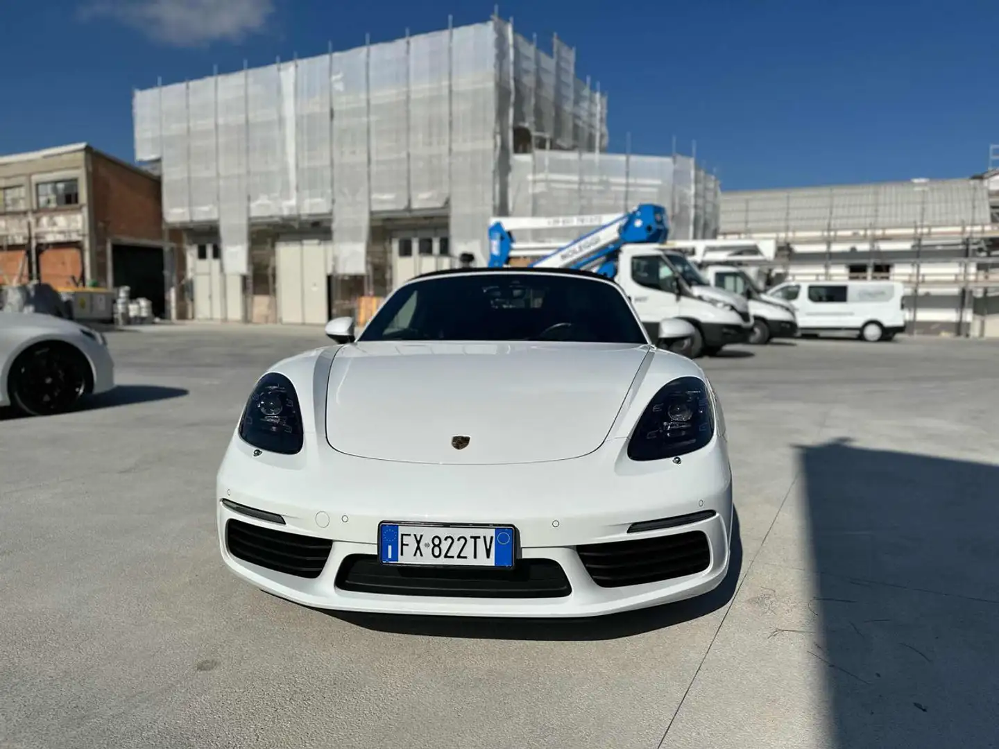 Porsche 718 Spyder 2.0* PDK* PVTS Plus* SCARICHI Blanco - 2