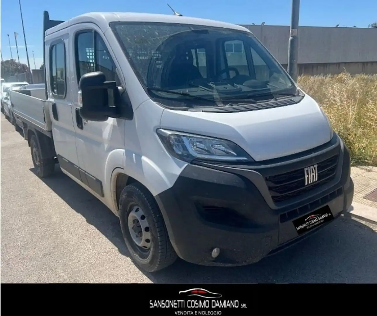 Fiat Ducato 35 2.2 Mjt 140CV PM Cabinato Maxi CASSONE FISSO Bianco - 2