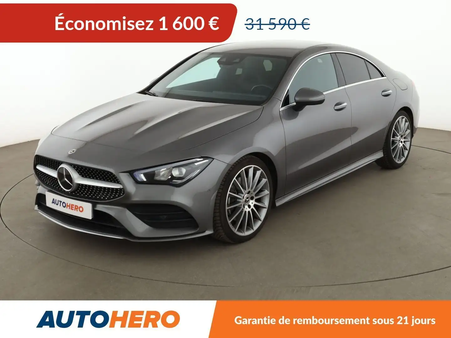 Mercedes-Benz CLA 220 220 d AMG Line 8G-DCT Gris - 1