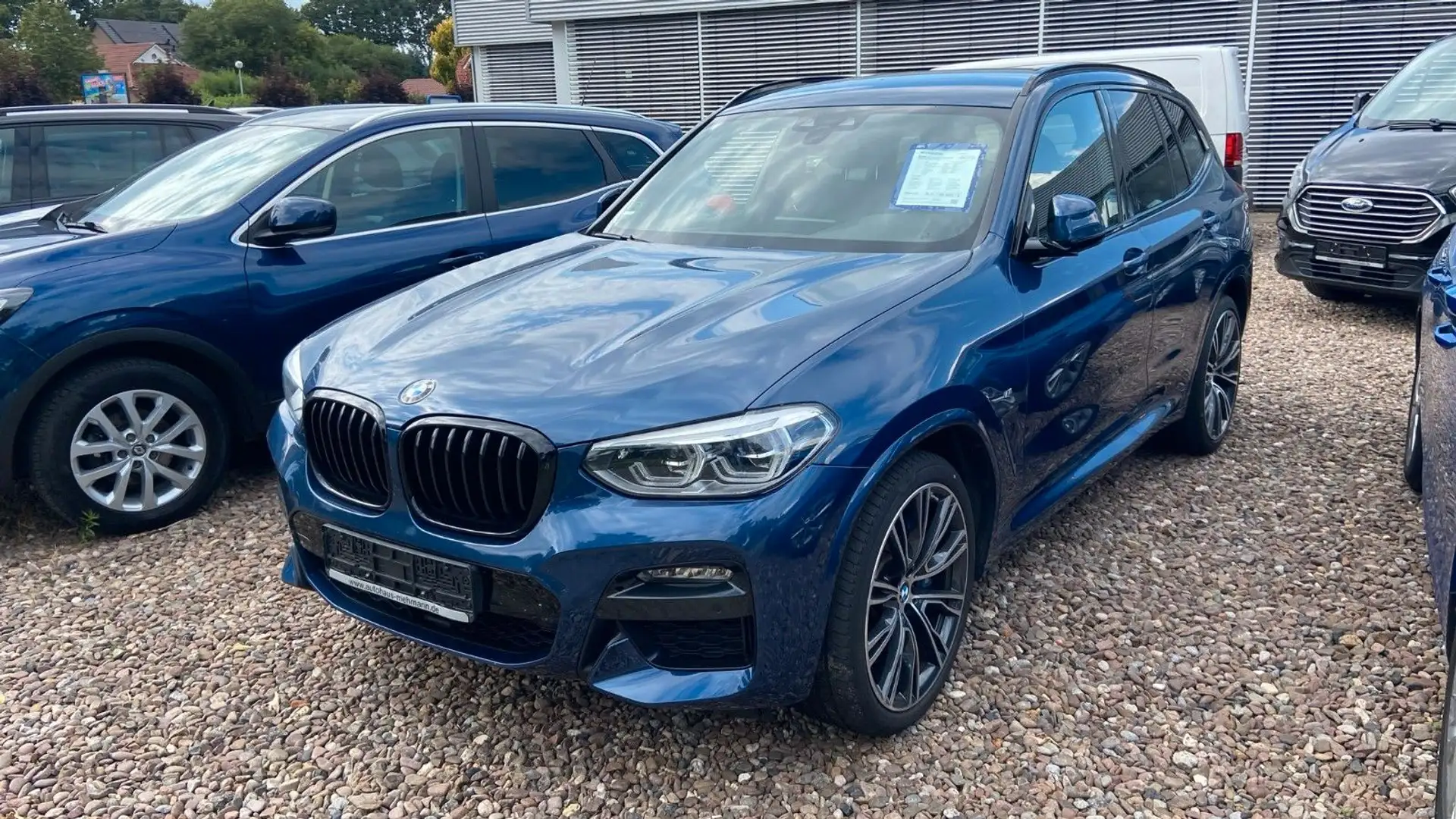 BMW X3 M-Sport LED*Kam*AHK*Navi Blauw - 1