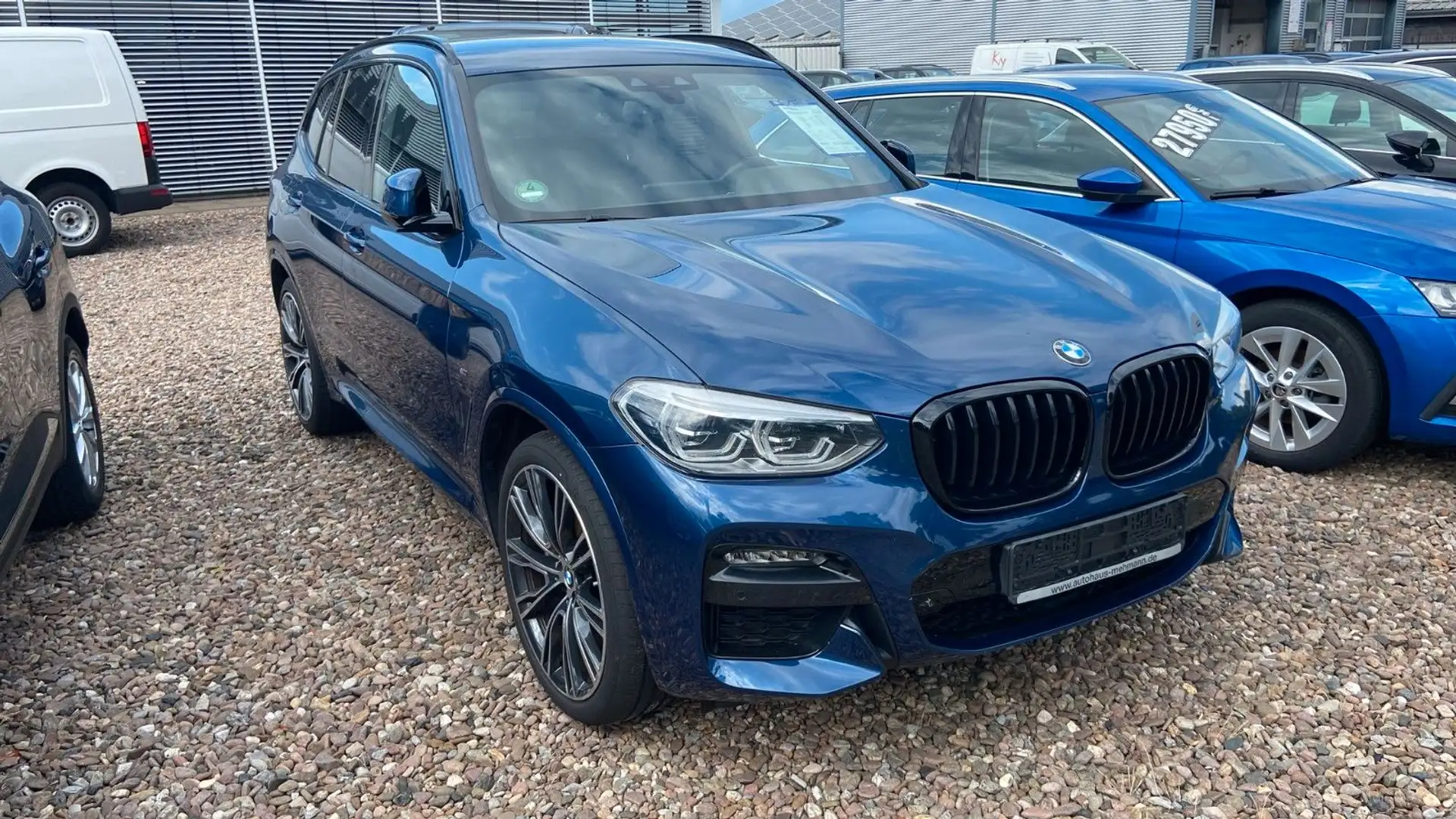 BMW X3 M-Sport LED*Kam*AHK*Navi Blauw - 2