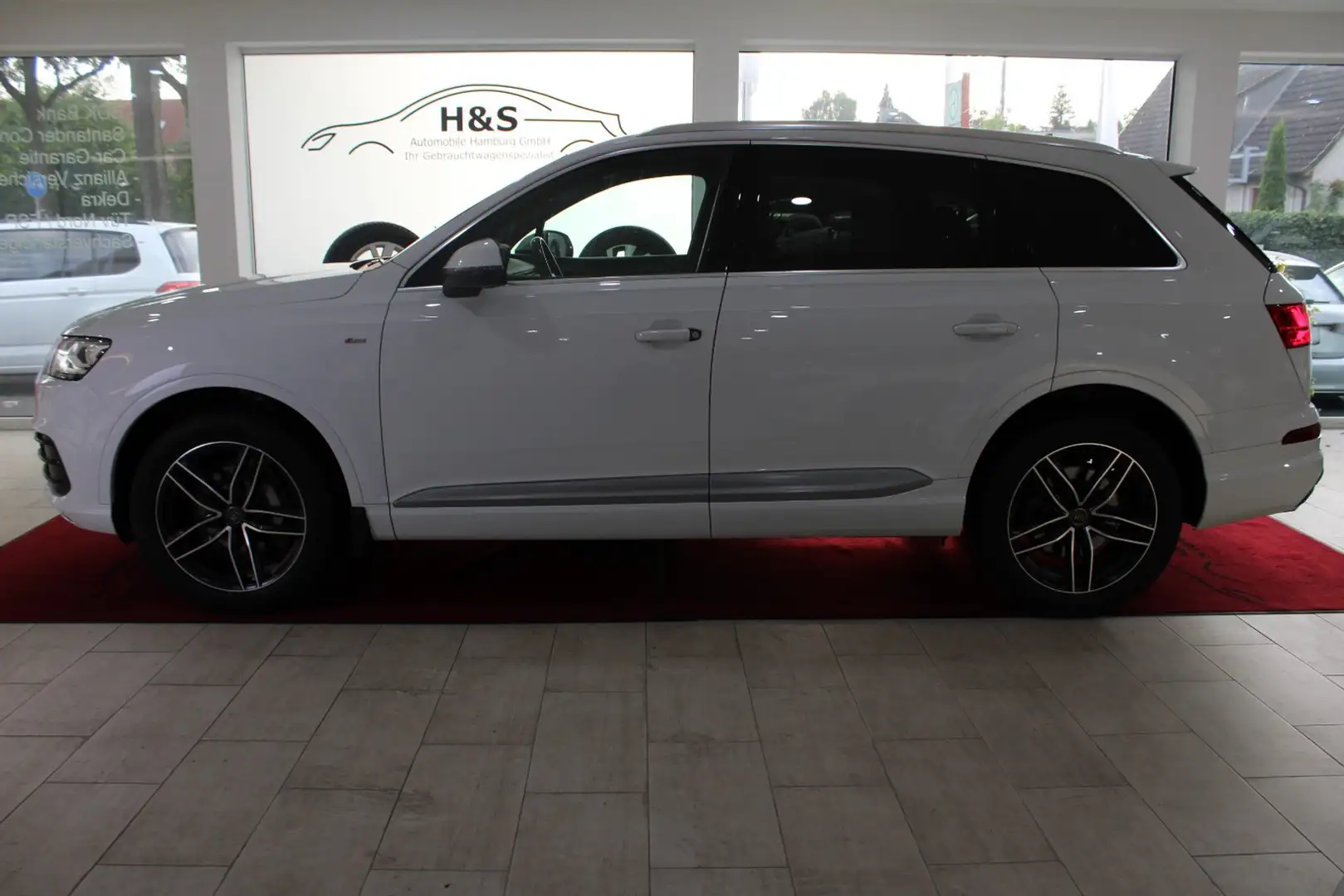 Audi Q7 3.0 TDI quattro S-LINE 7-Sitzer Weiß - 2